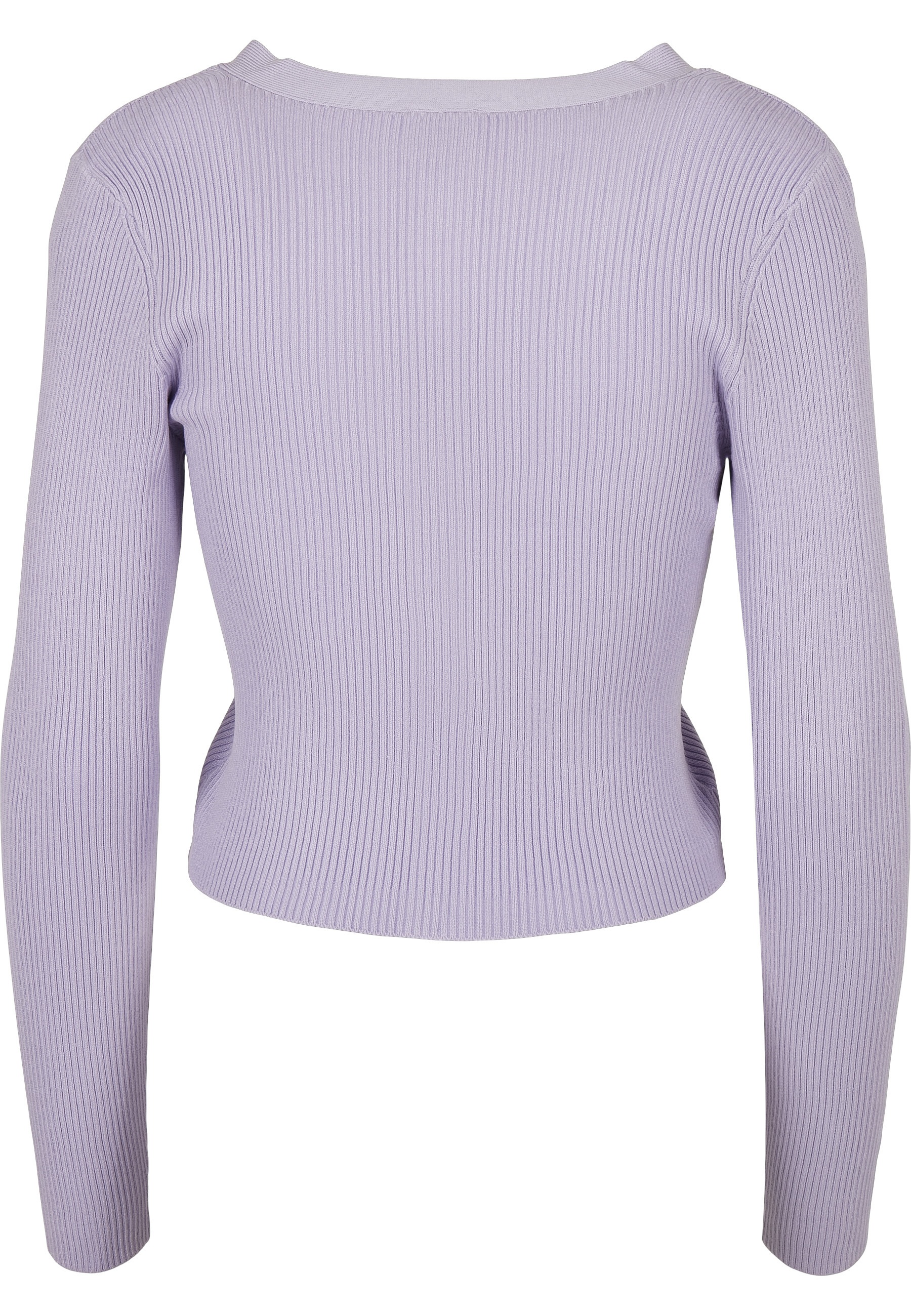 URBAN CLASSICS Strickjacke "Urban Classics Damen Ladies Short Rib Knit Card günstig online kaufen