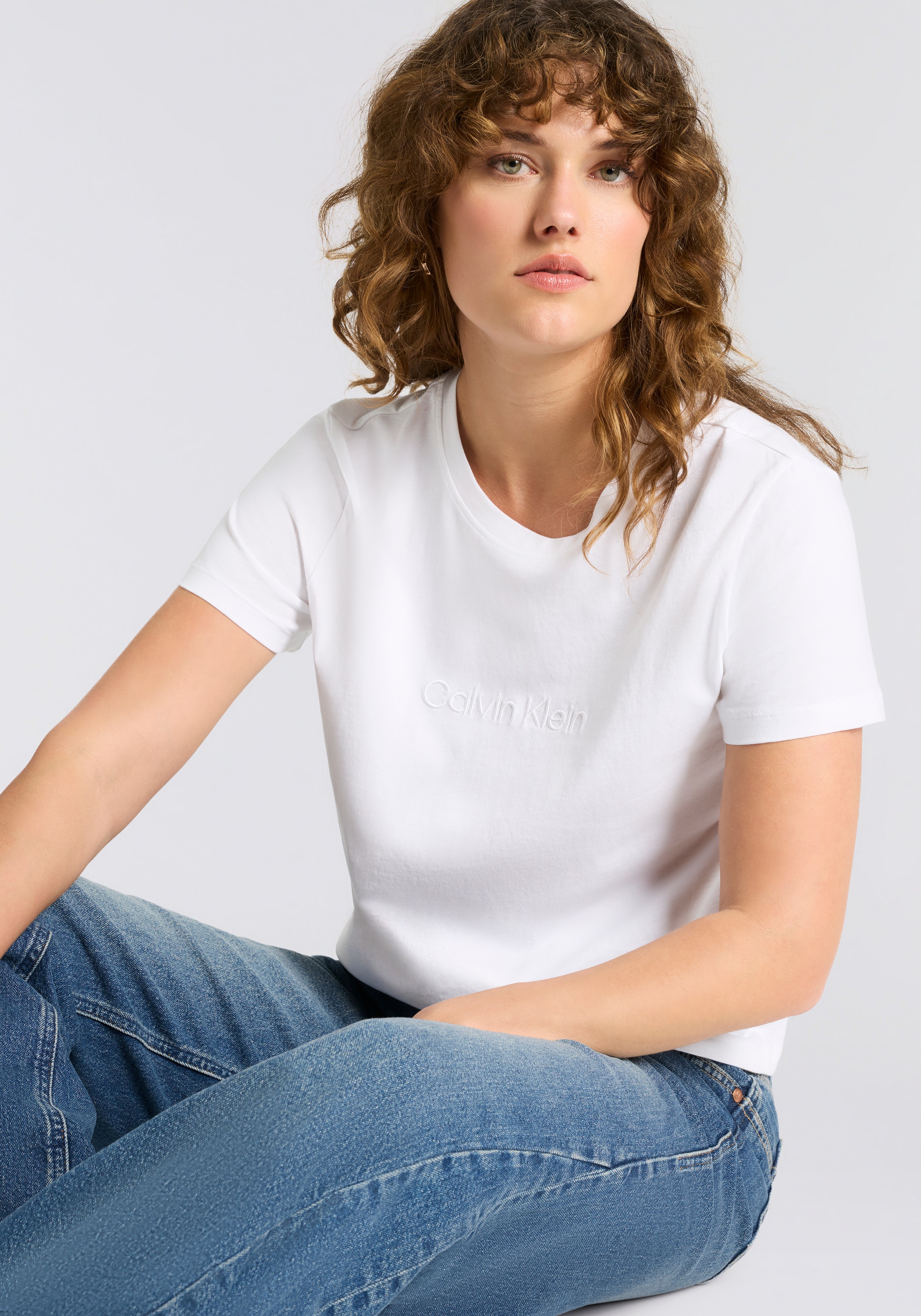 Calvin Klein Underwear T-Shirt "CLASSIC 2" mit Logo-Stickerei günstig online kaufen