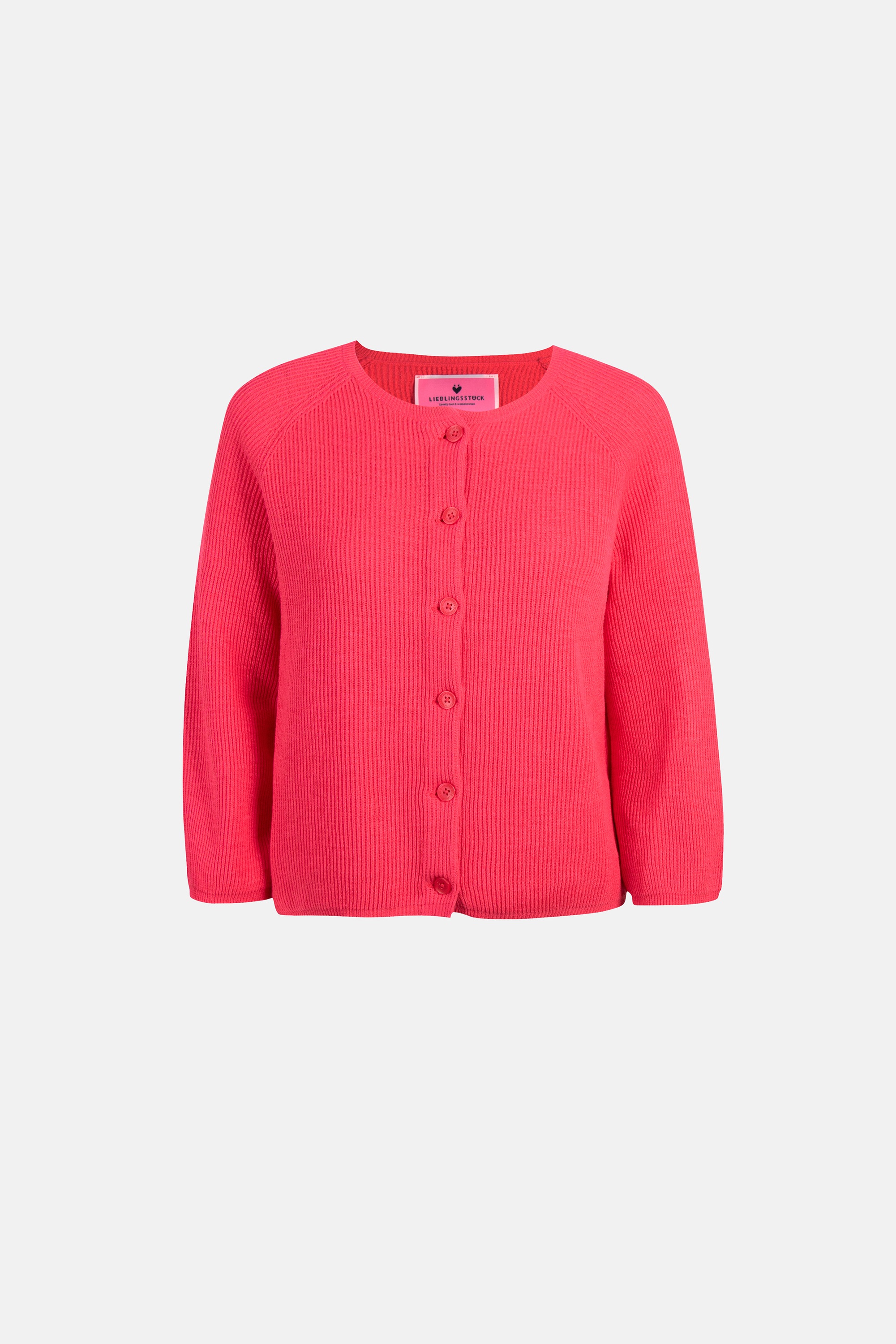 Lieblingsstück Strickjacke »AitanaL« mit Baumwolle und Leinen