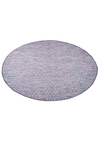 Carpet City Kilimas »Palm« ovali Wetterfest & UV-b...