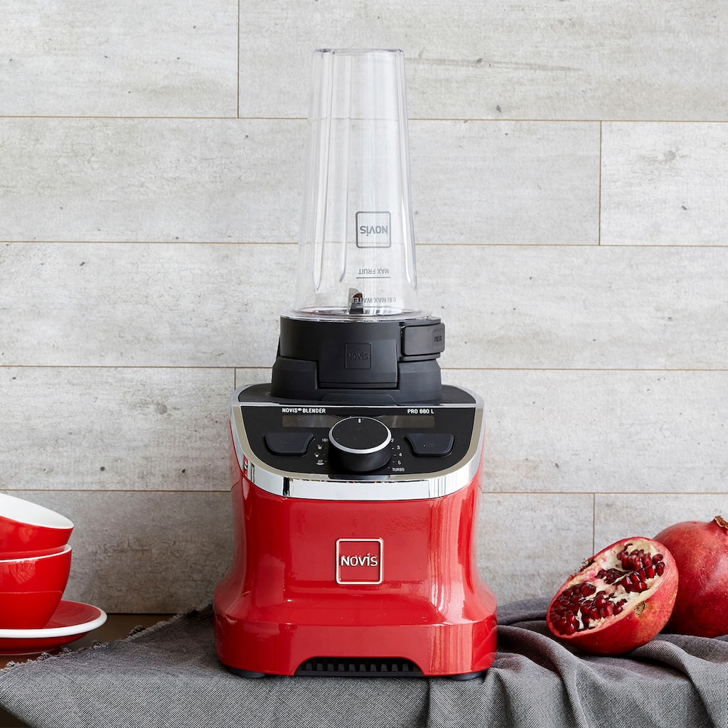 NOVIS Standmixer »ProBlender 880L rot«, 1400 W