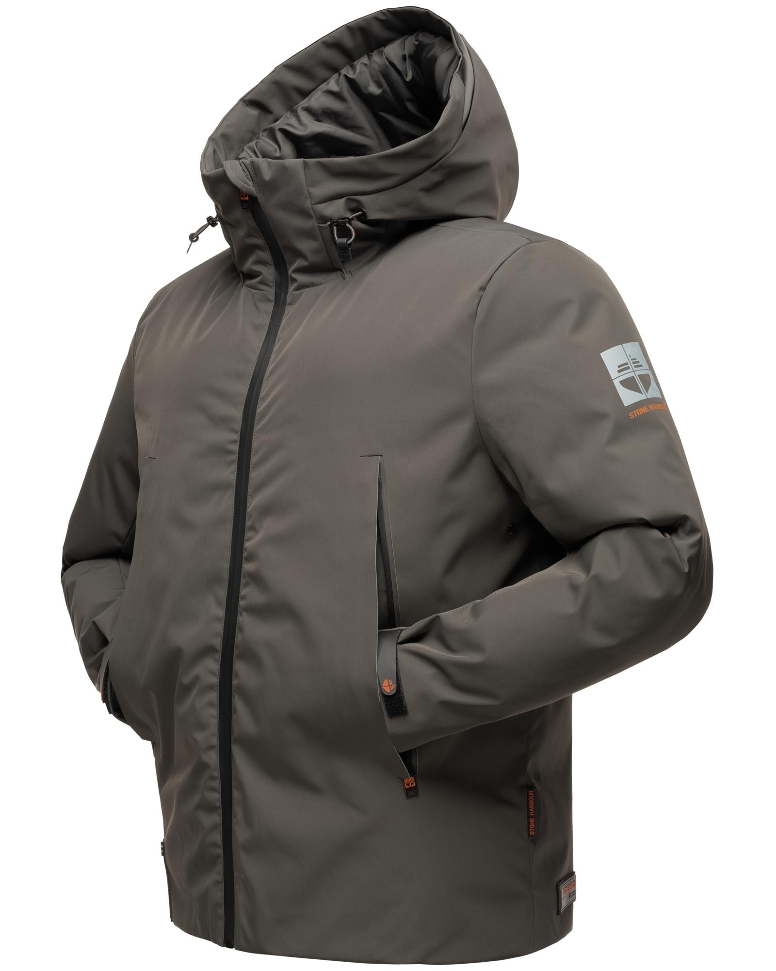 Stone Harbour Outdoorjacke "Moagaa" mit Kapuze Sportliche Winterjacke mit Kapuze