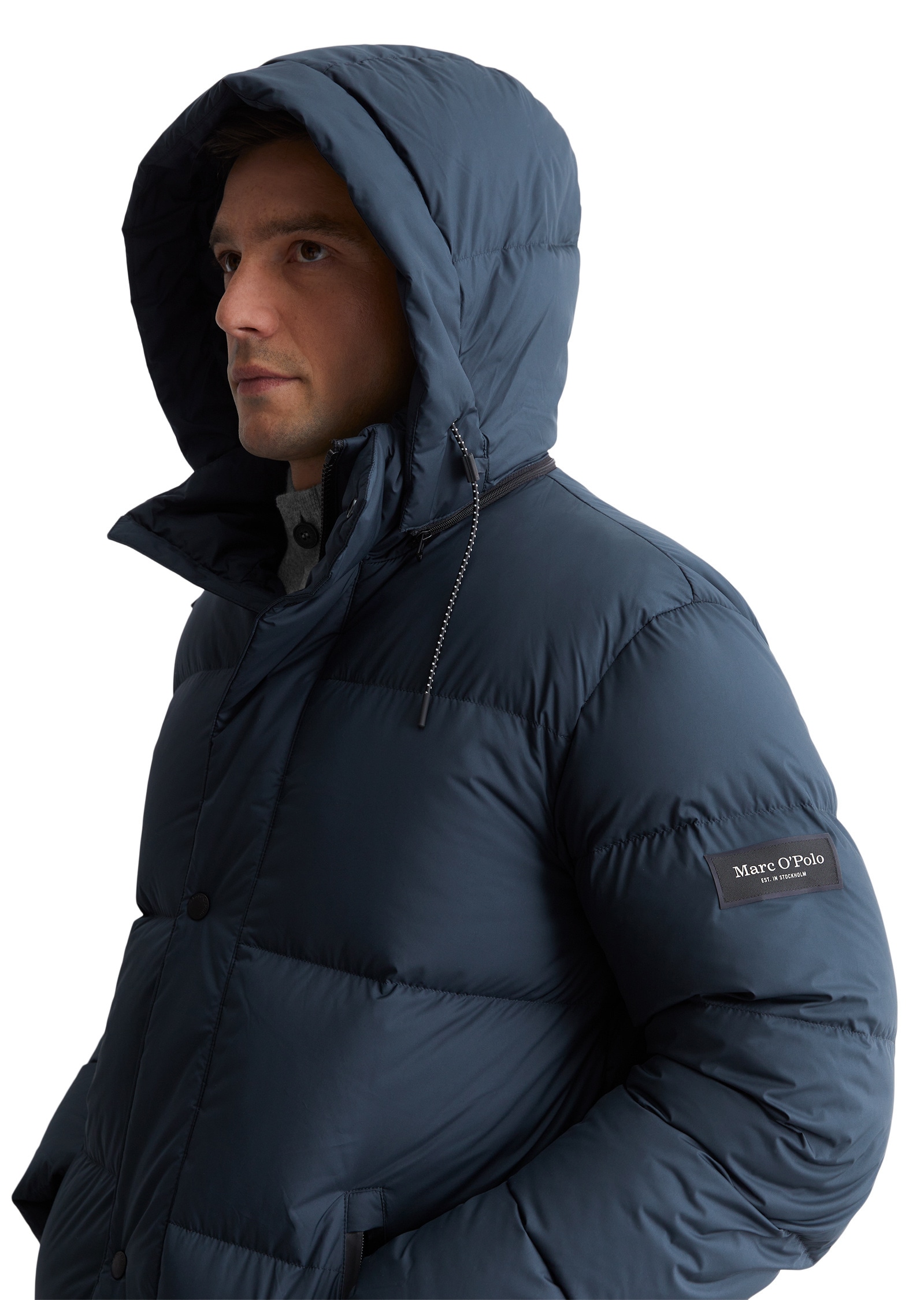 Marc O'Polo Outdoorjacke »mit abnehmbarer Kapuze«