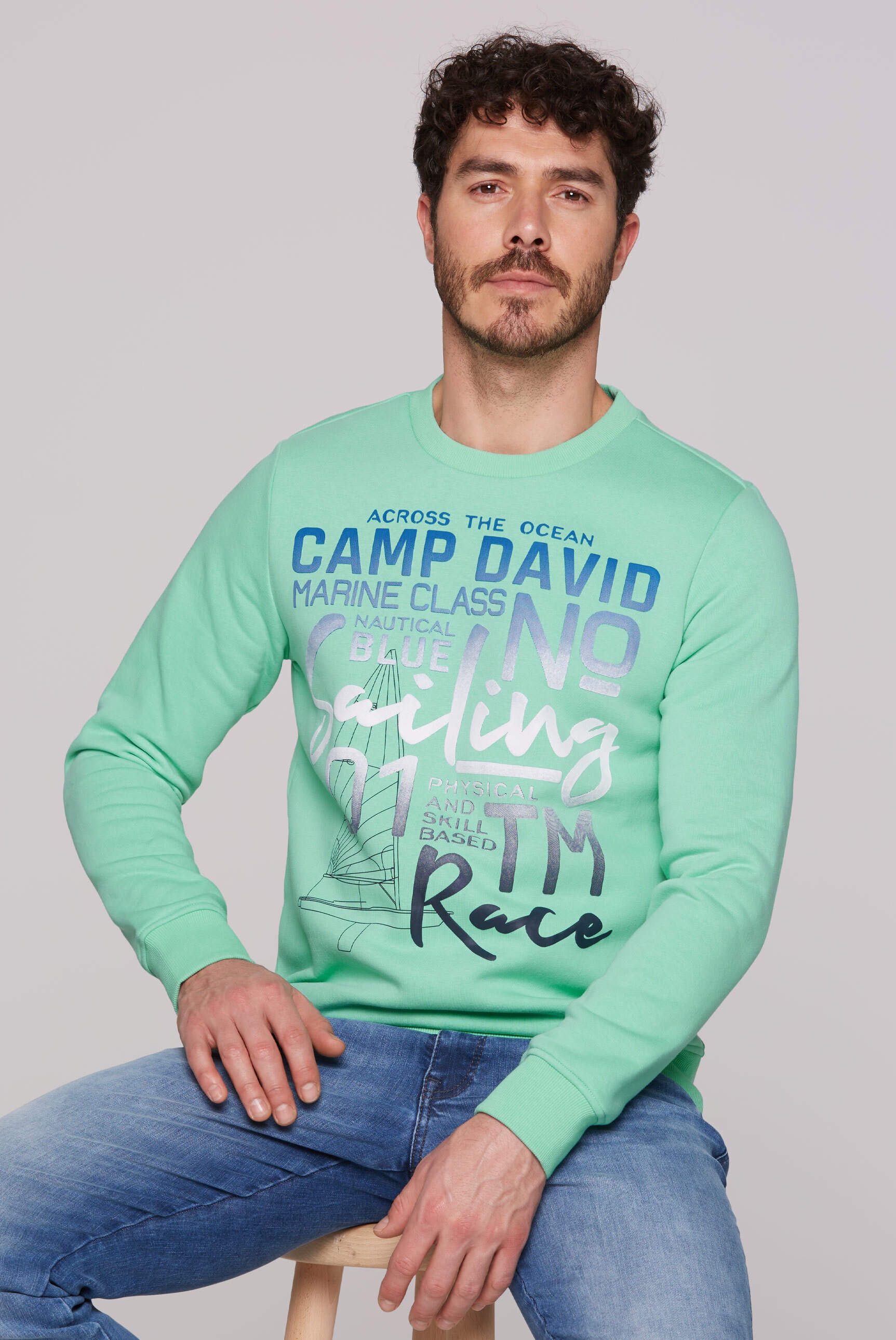 CAMP DAVID Sweater, mit weicher Innenseite günstig online kaufen