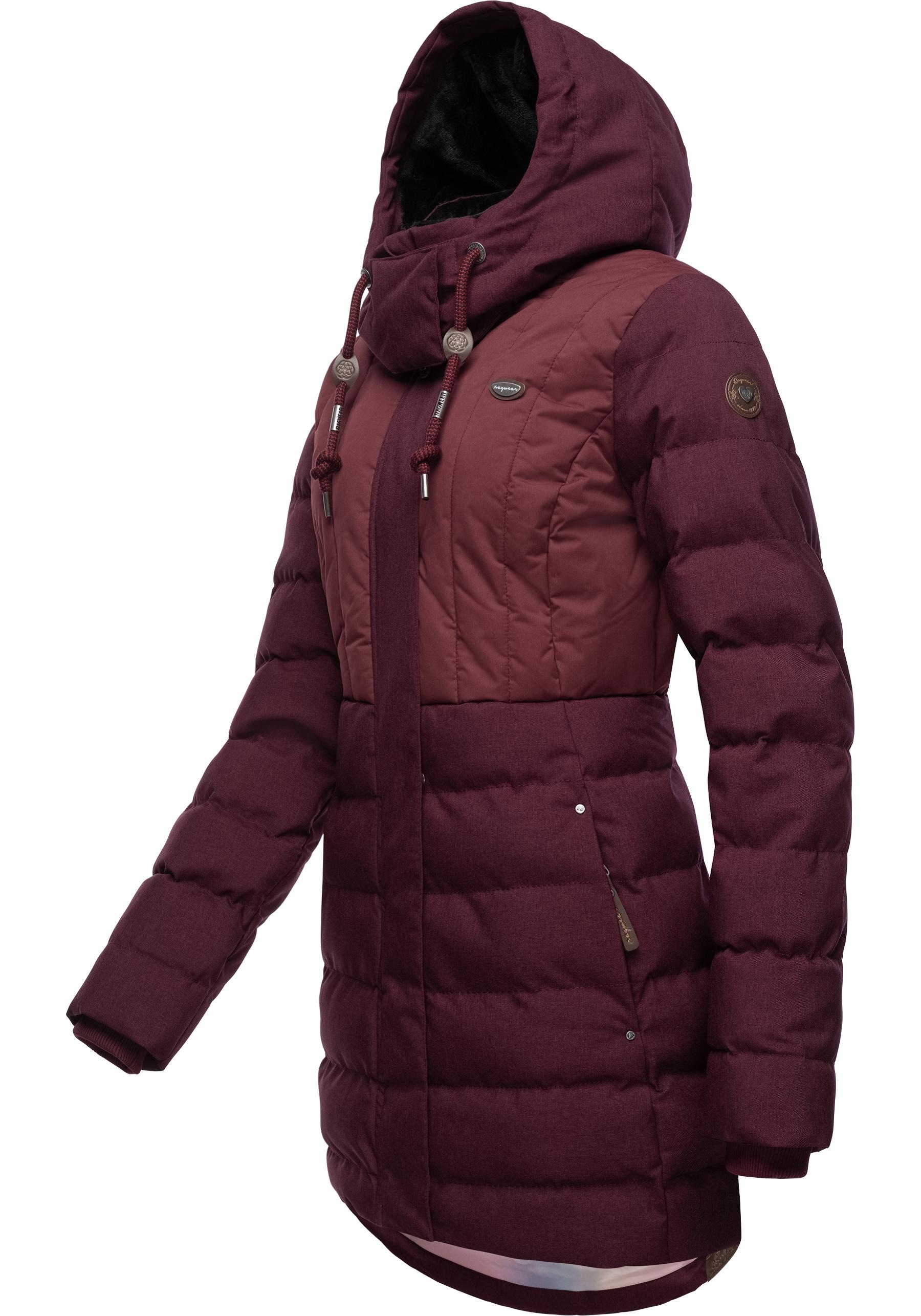 Ragwear Winterjacke "Ashanta Block", mit Kapuze, Wasserdichter gesteppter W günstig online kaufen