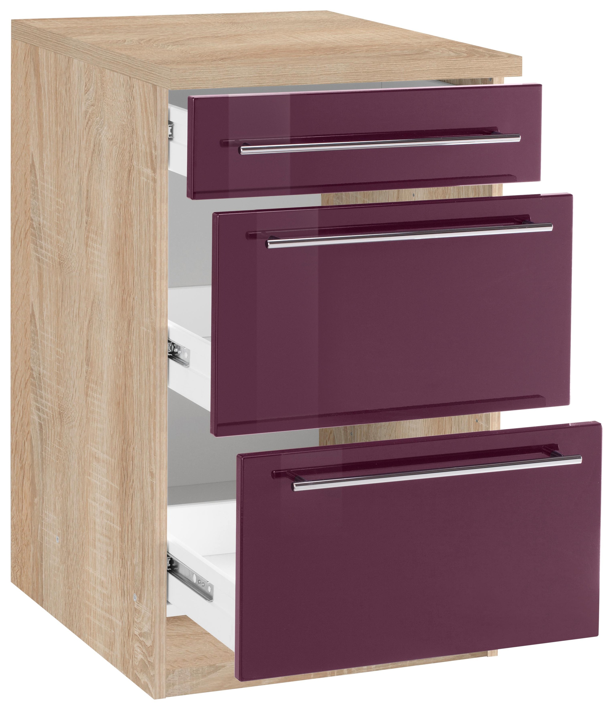 Thumbnail - KOCHSTATION "KS-Eton" mit großen Auszügen, Breite 50 cm