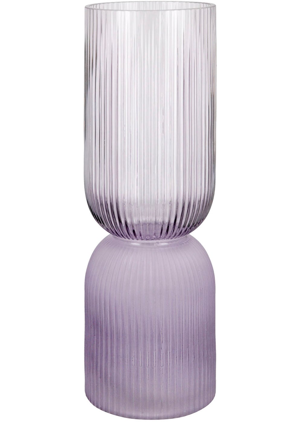 Tischvase »Vase Duppo, aus Glas, Ø ca. 10 cm«, (1 St.), Vasenöffnung ca. 9 cm