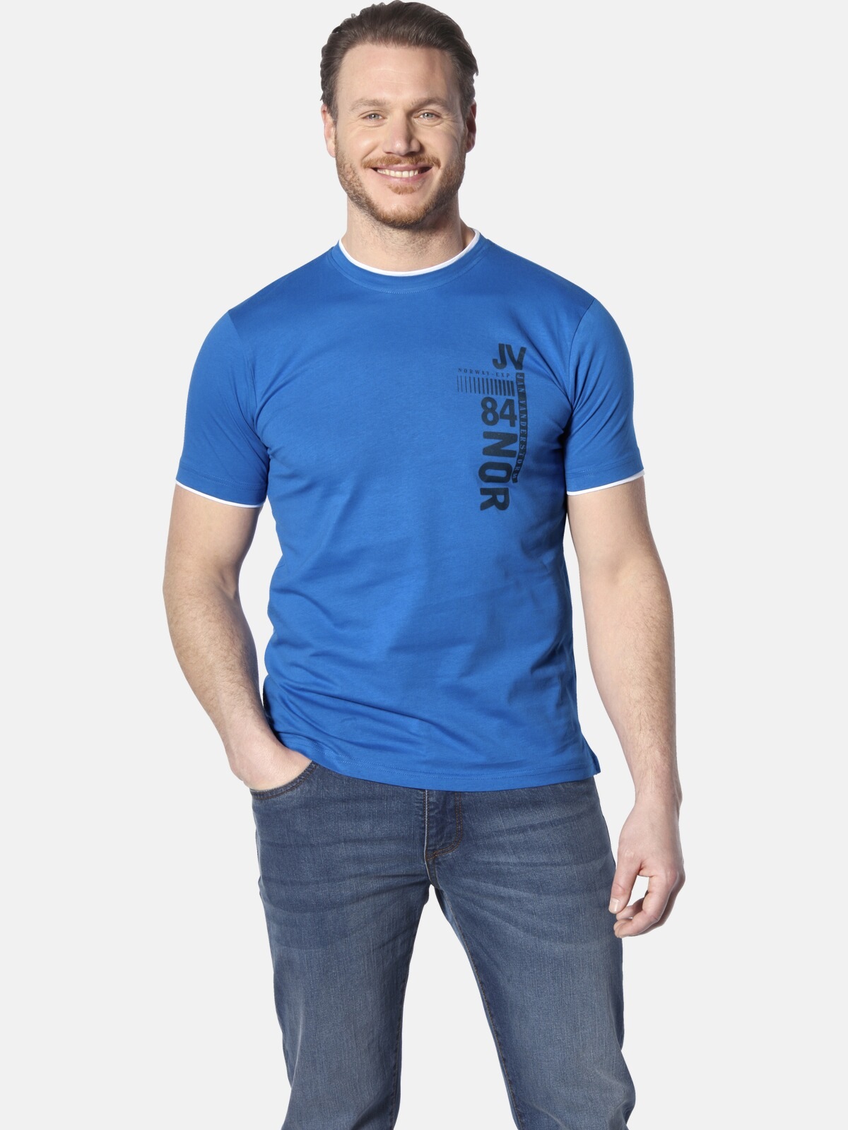 Jan Vanderstorm T-Shirt "T-Shirt FLEMMING" günstig online kaufen