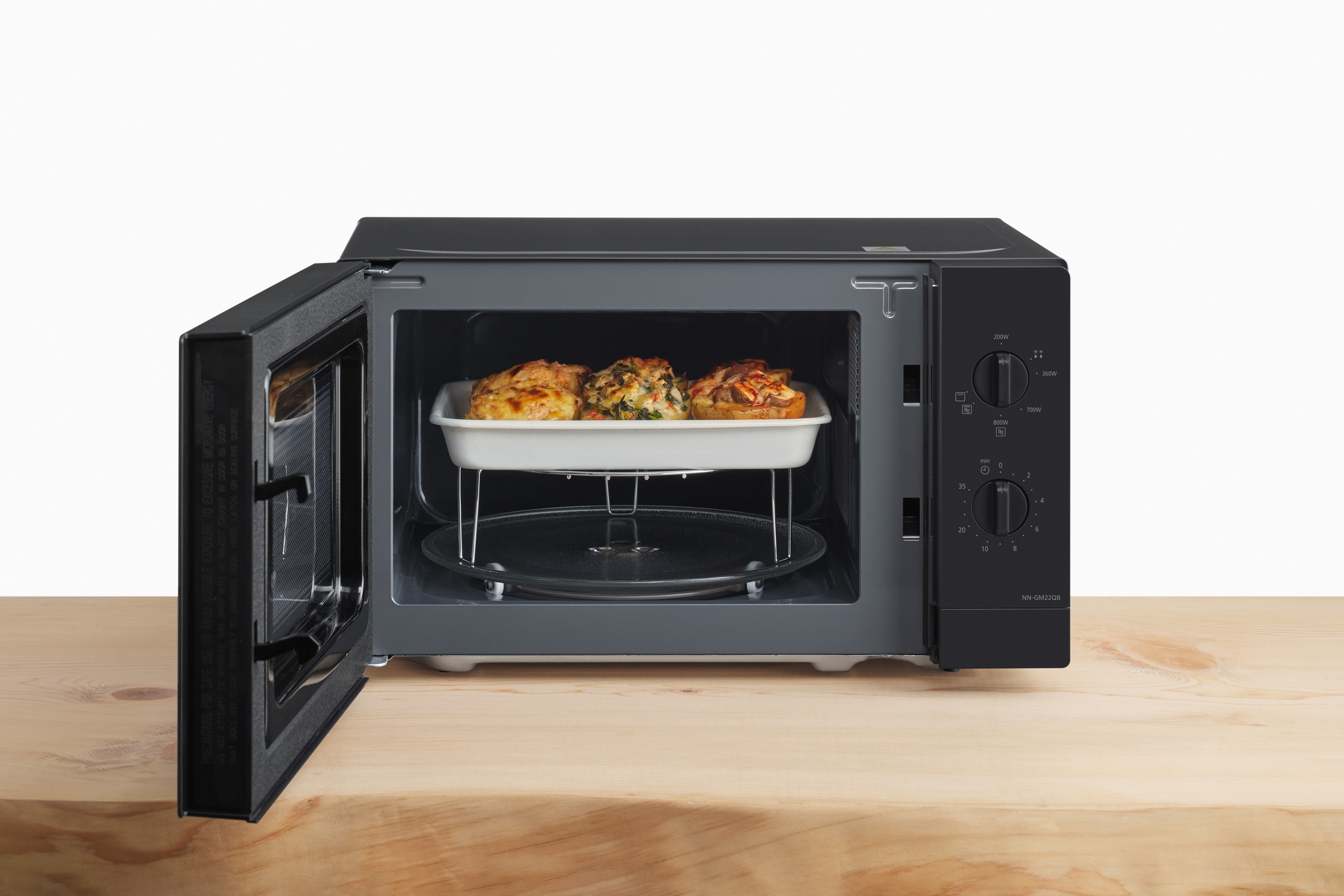 Panasonic Mikrowelle "NN-GM22QBEPG mit Grillfunktion" Grill  Mikrowelle 800 günstig online kaufen