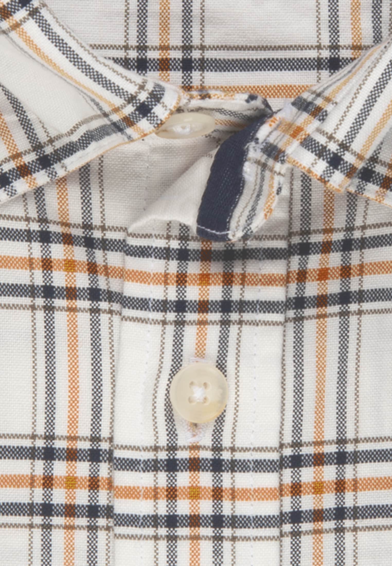 seidensticker Businesshemd »Schwarze Rose«, Regular Kurzarm Button-Down-Kragen Karo