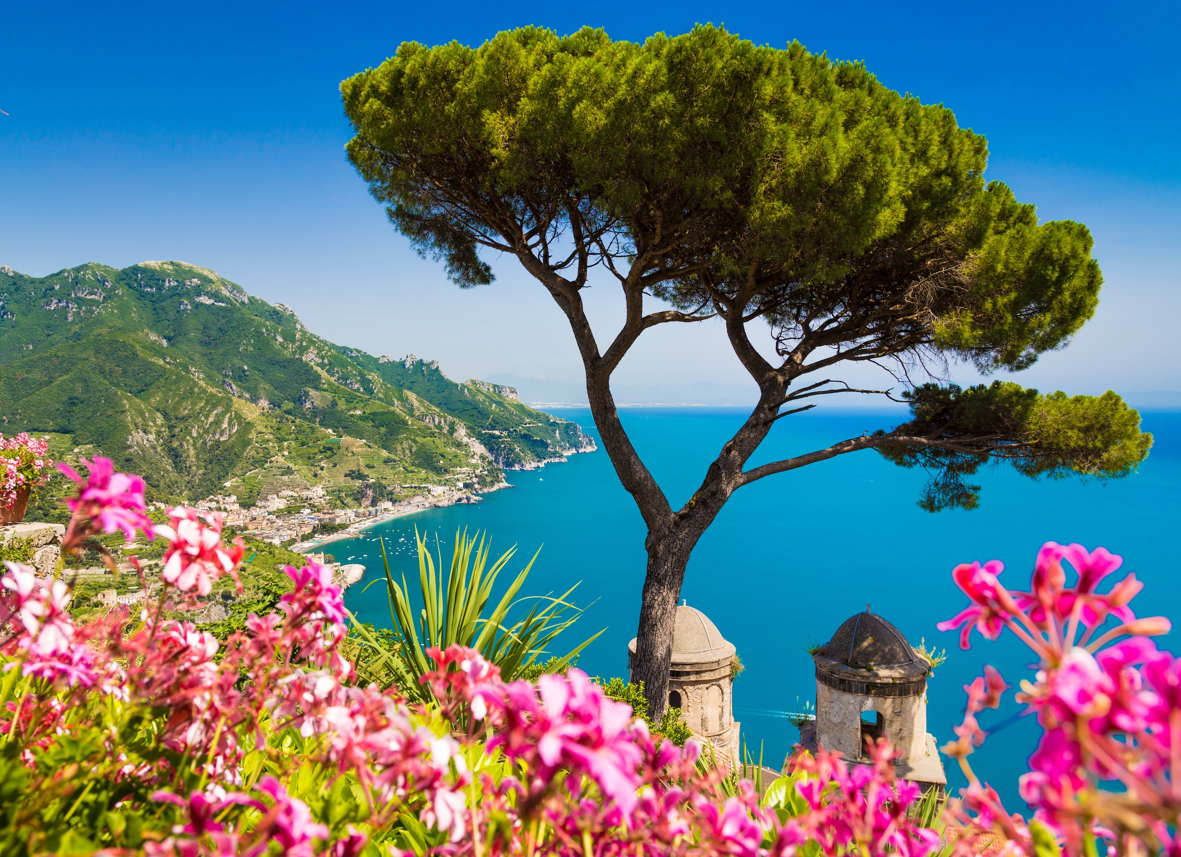 Papermoon Fototapete »Campania Amalfi Coast«