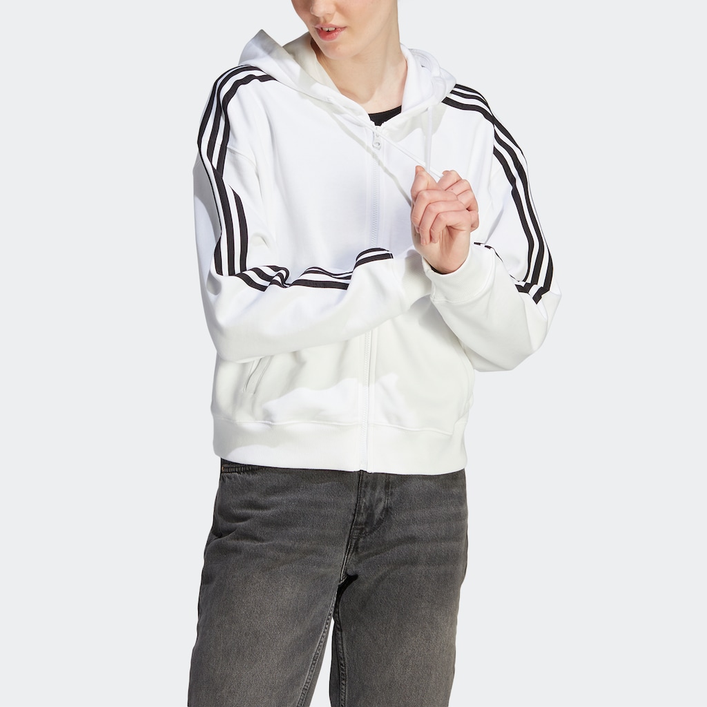 adidas Sportswear Kapuzensweatjacke »W 3S FT FZ S HD«, (1 tlg.)