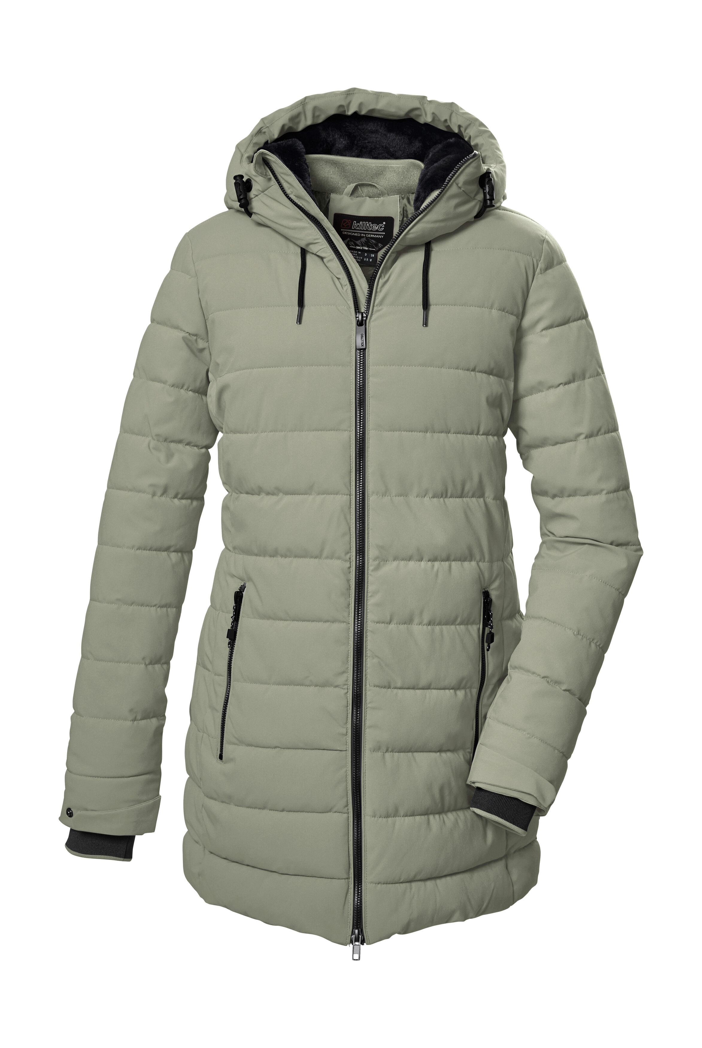 Killtec Steppmantel "KOW 55 WMN QLTD PRK" Wasserabweisender, winddichter Damenparka, atmungsaktiv