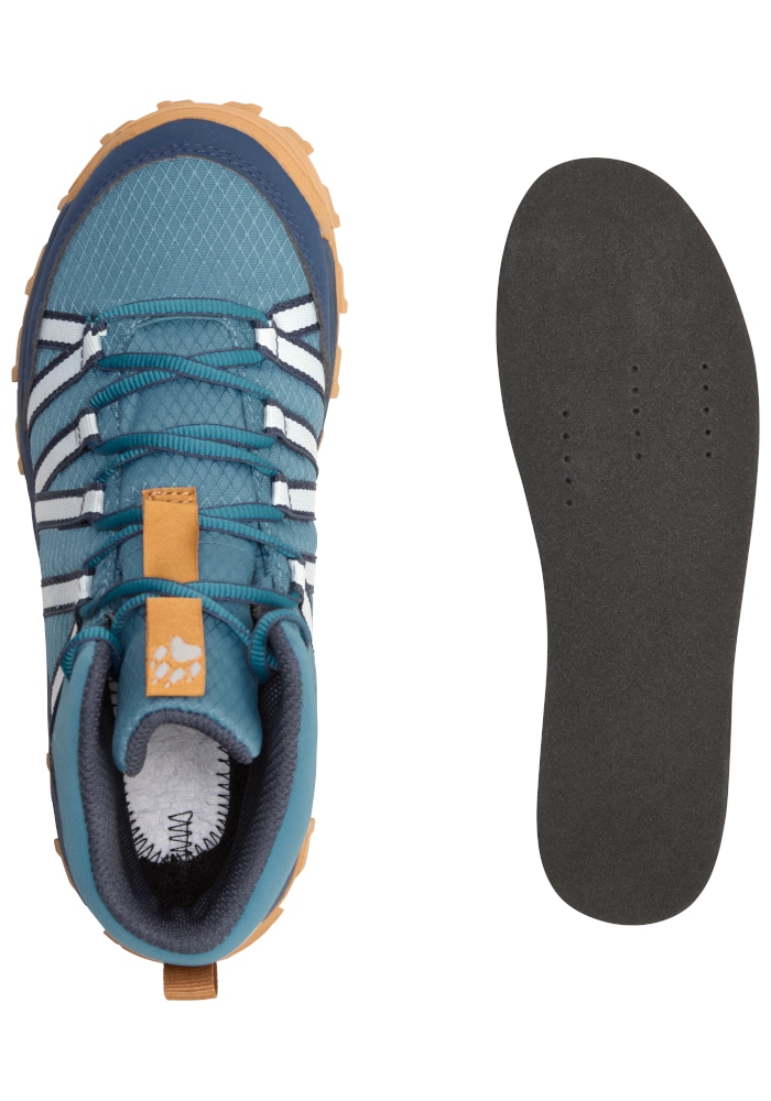 Jack Wolfskin Wanderschuh »WILD HIKE TEXAPORE MID K«  Wasserdicht, Trekkingschuh