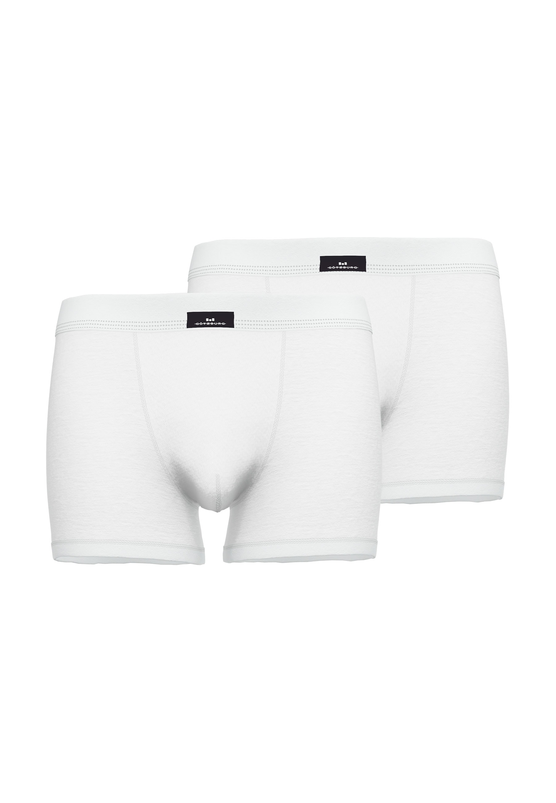 GÖTZBURG Boxershorts "X-lastic", (2er-Pack), basic, elastischer Bund, eng, günstig online kaufen