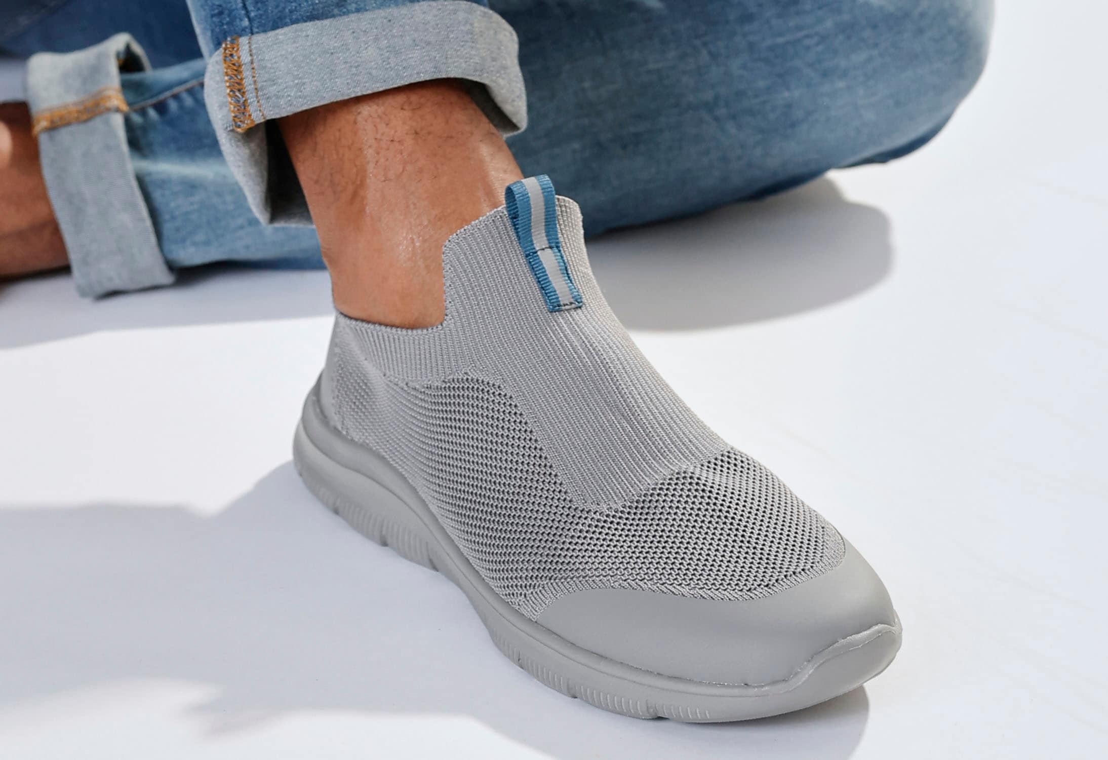 John Devin Slip-On Sneaker, Slipper, Freizeitschuh, Sneaker mit ultraleichter Sohle Unisex VEGAN
