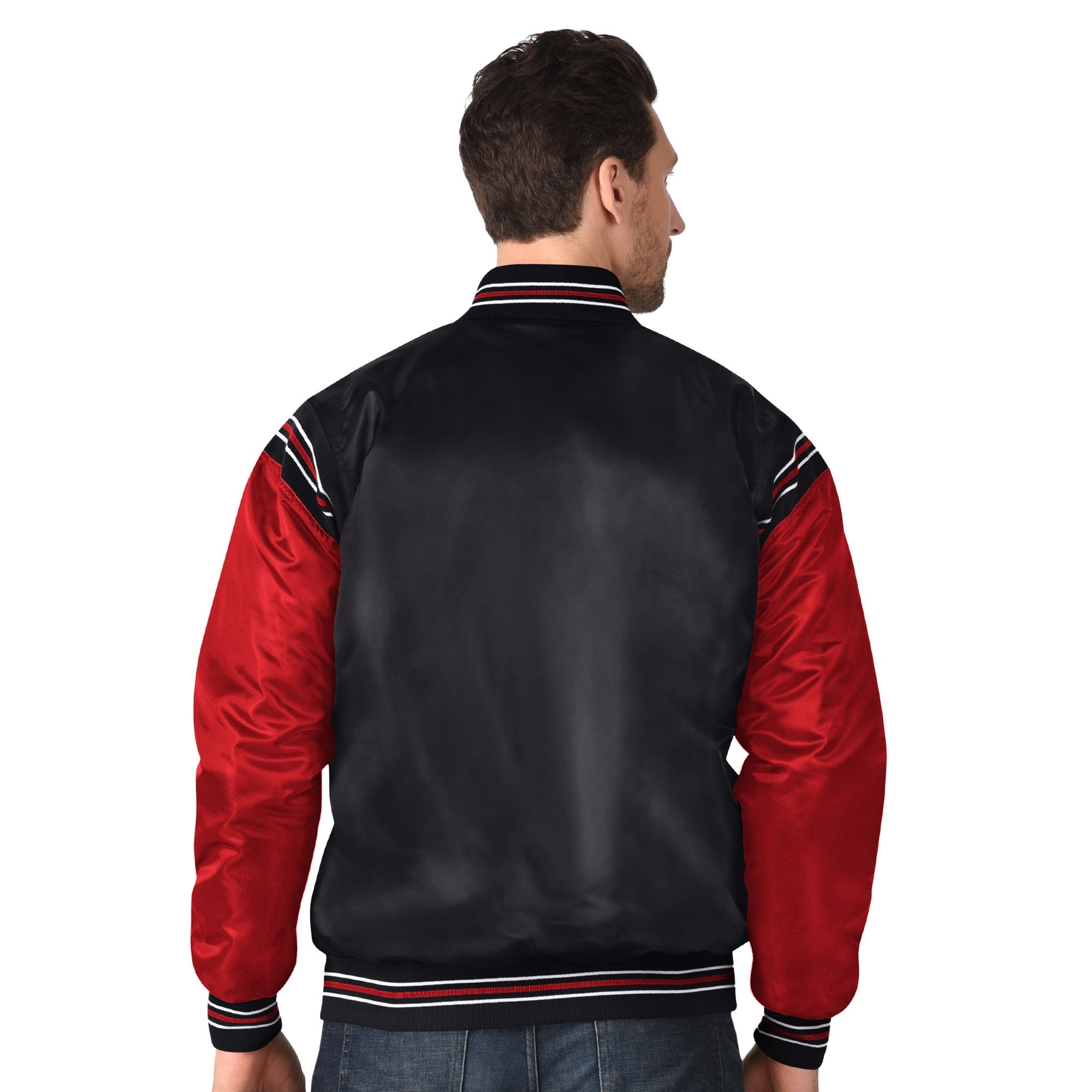 Starter Bomberjacke »Starter Jacke Chicago Blackhawks Starter Satin Varsity«