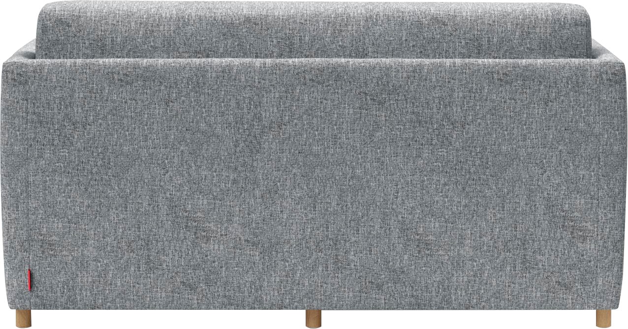 INNOVATION LIVING ™ 3-Sitzer »Olan Schlafsofa, innovativ und modern, kompakte Stellfläche«, leichtgängiger Ausklappmechanismus; schmale Armlehnen, Eichenfüße