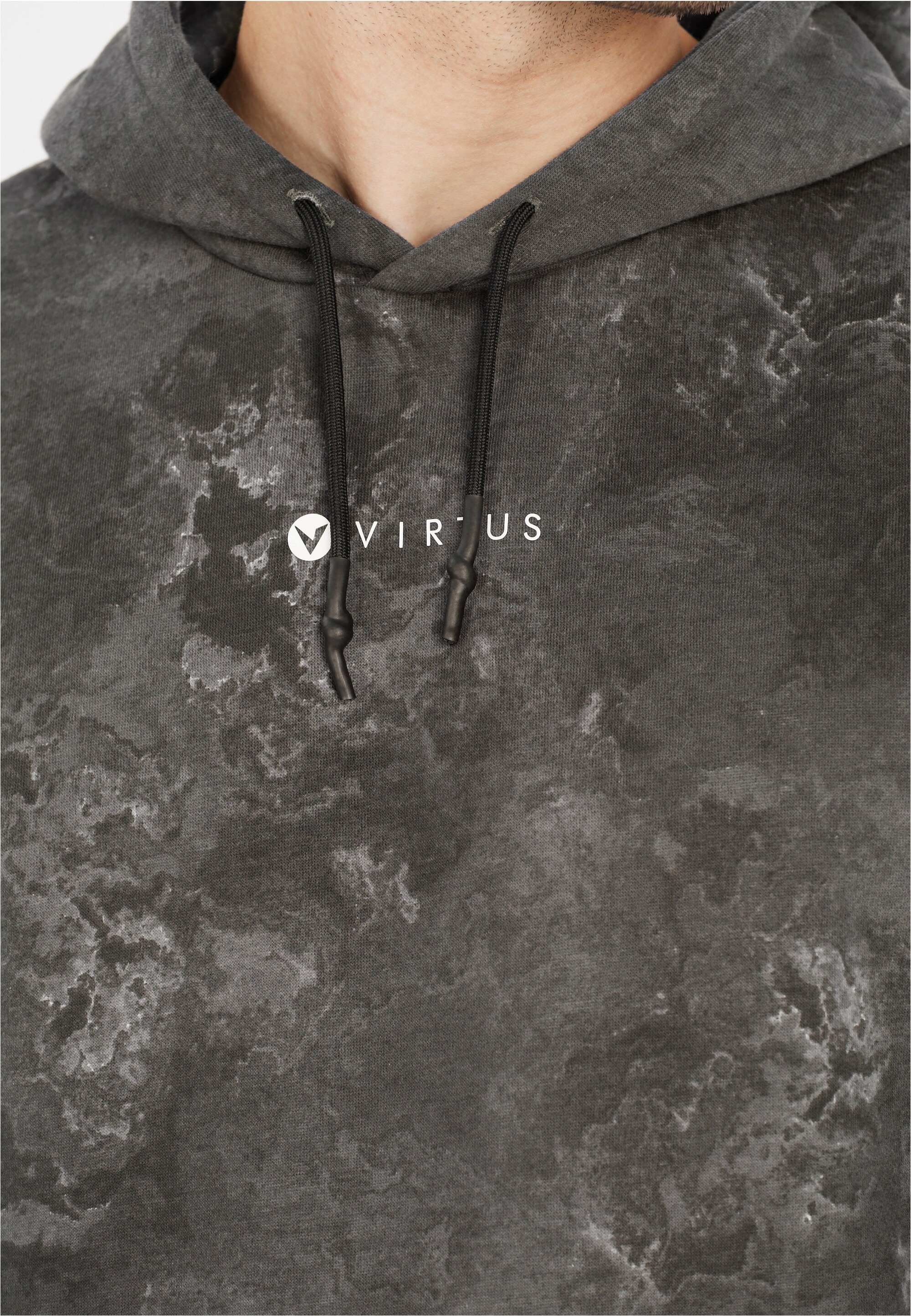 Virtus Kapuzensweatshirt »Callum«, mit angesagtem Allover-Print