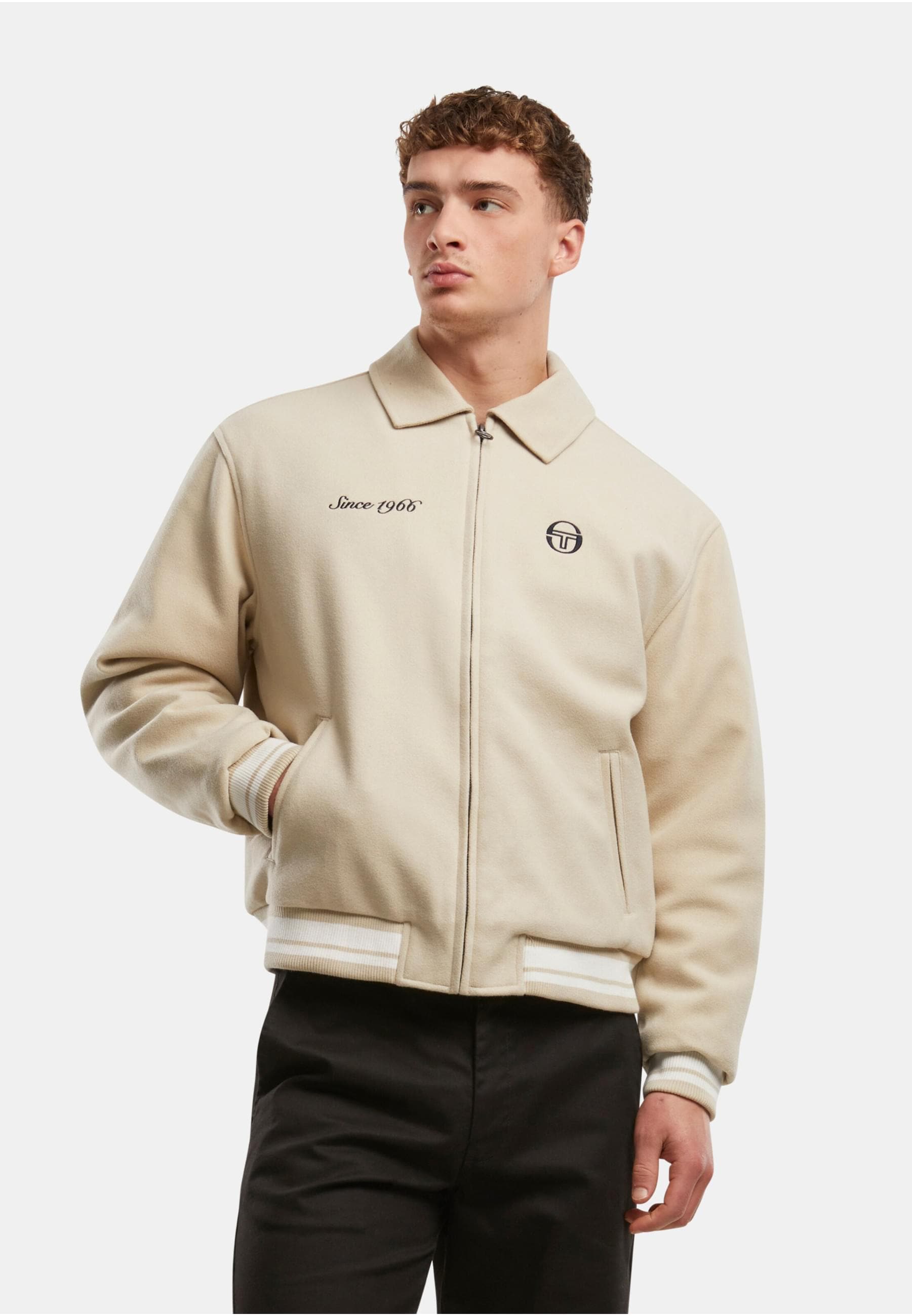 Sergio Tacchini Allwetterjacke »Sergio Tacchini Sergio Tacchini Borotra Winterjacken«, (1 St.), ohne Kapuze