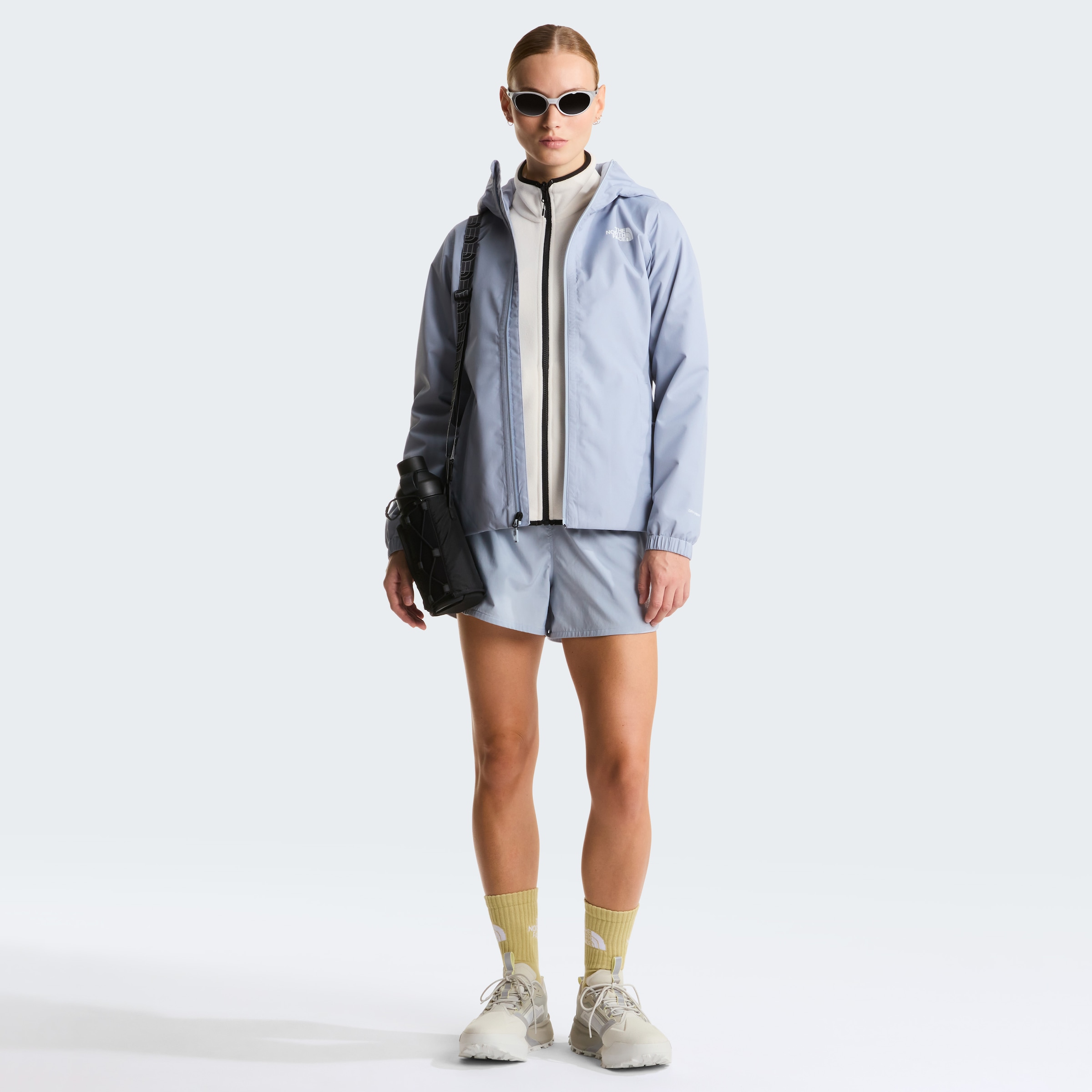 The North Face Funktionsjacke »W QUEST JACKET« mit Kinnschutz, atmungsaktiv, wasserabweisend, windabweisend, leicht