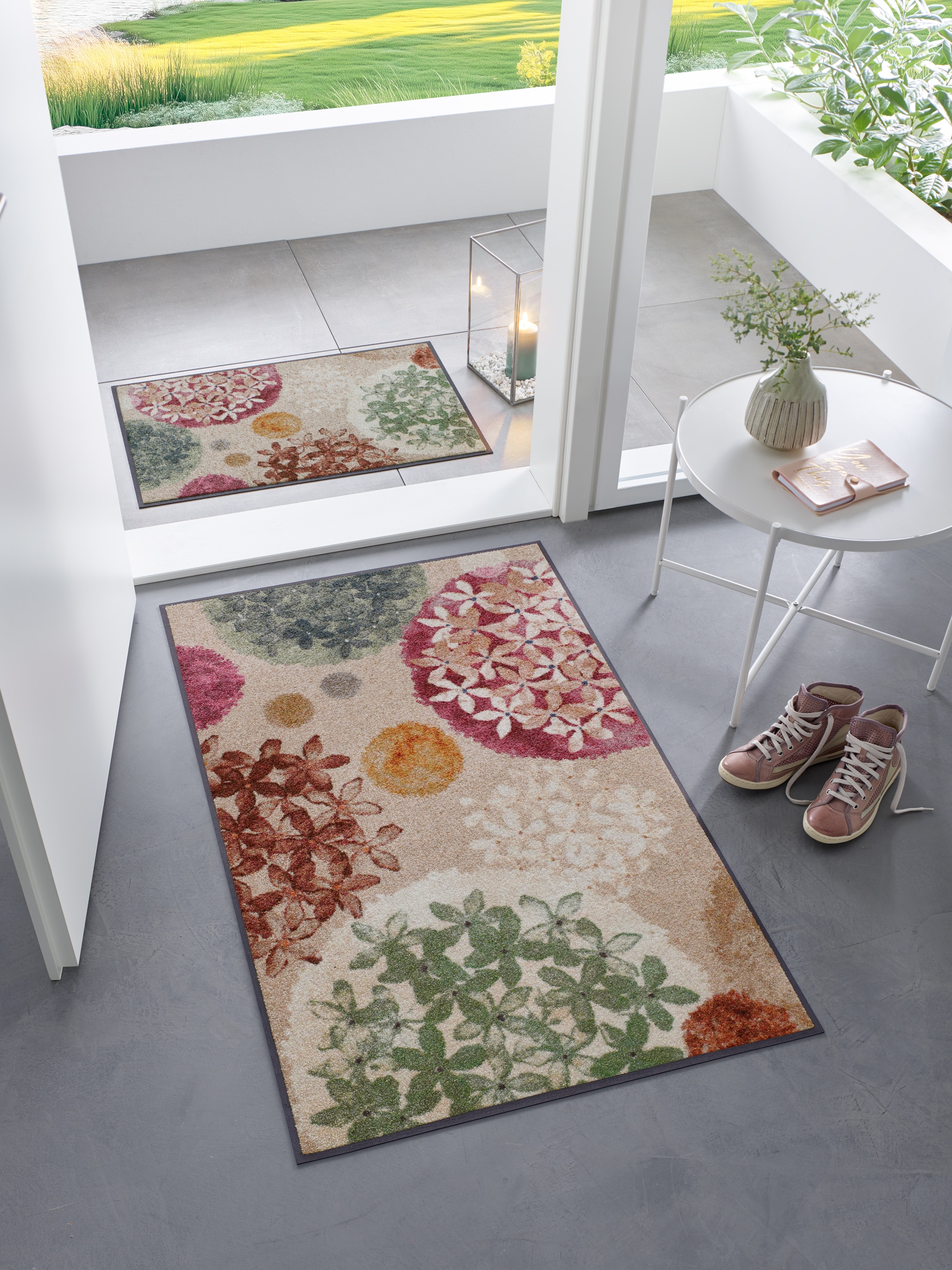 wash+dry by Kleen-Tex Fußmatte »und Läufer Hydra Haze« rechteckig 7 mm Höhe