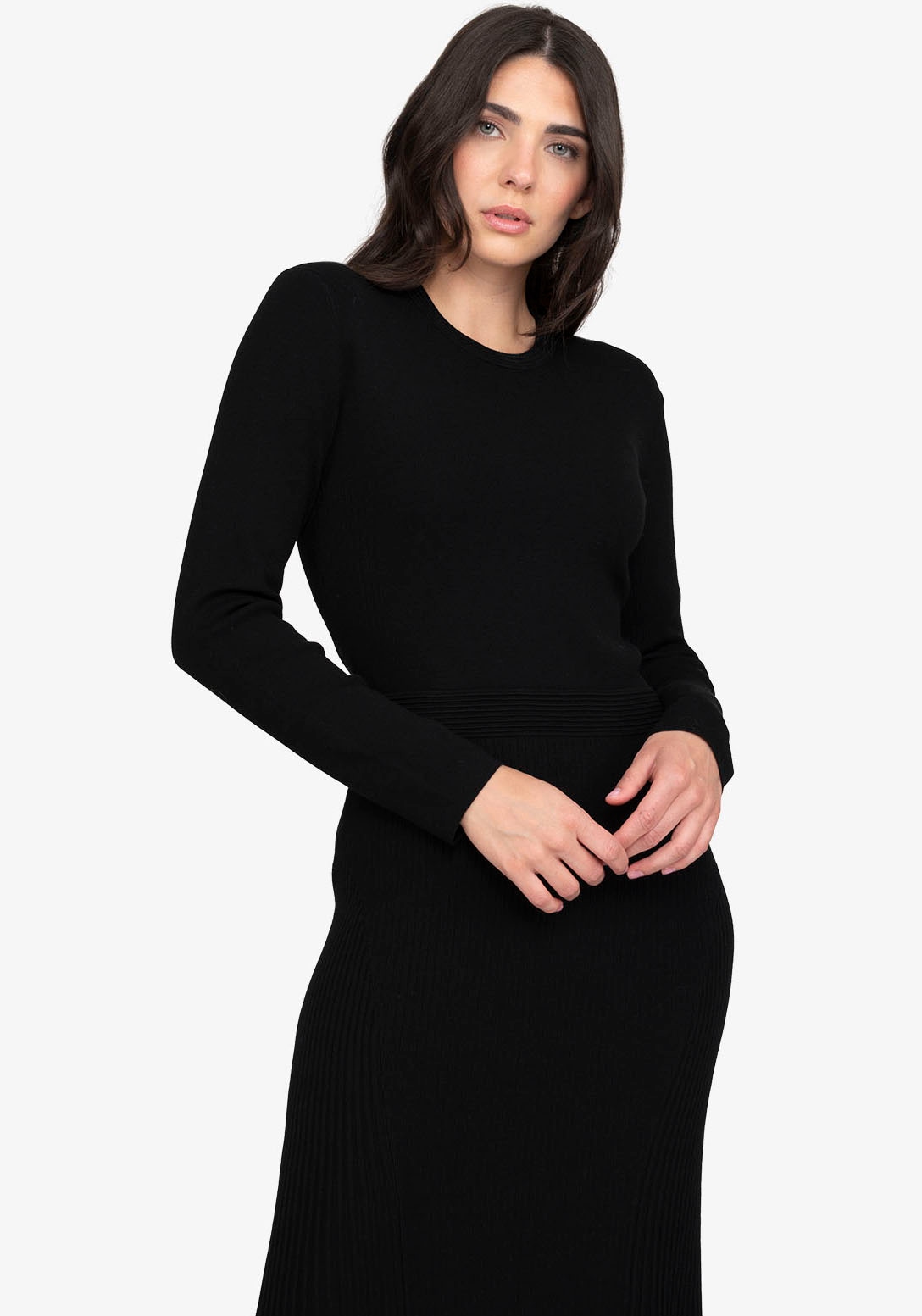 Sportalm Kitzbühel Strickkleid, Mit Rundhalsausschnitt