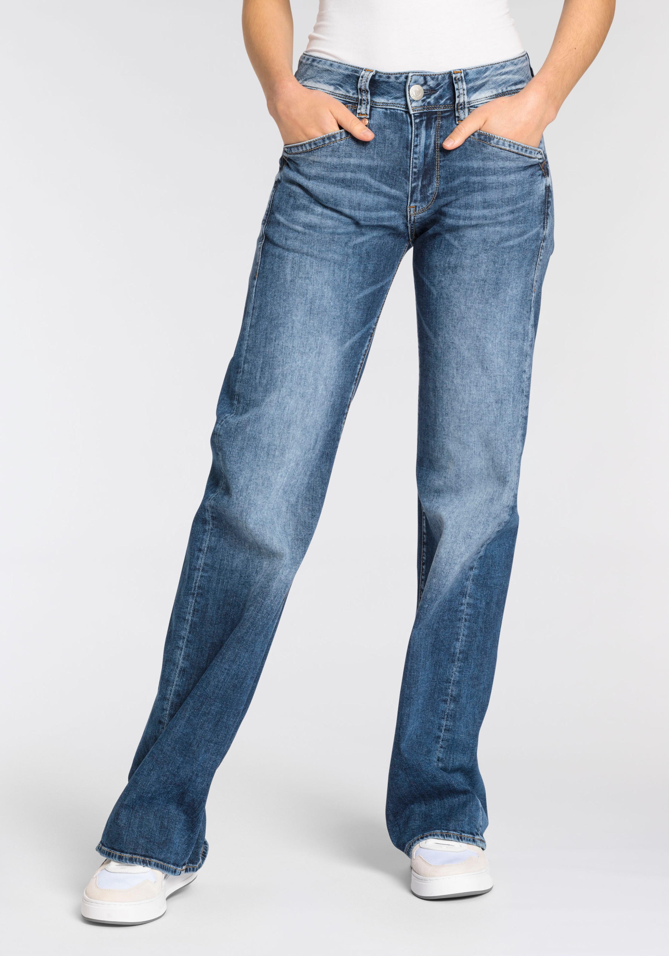 Herrlicher Bootcut-Jeans "Prime New Denim Light"