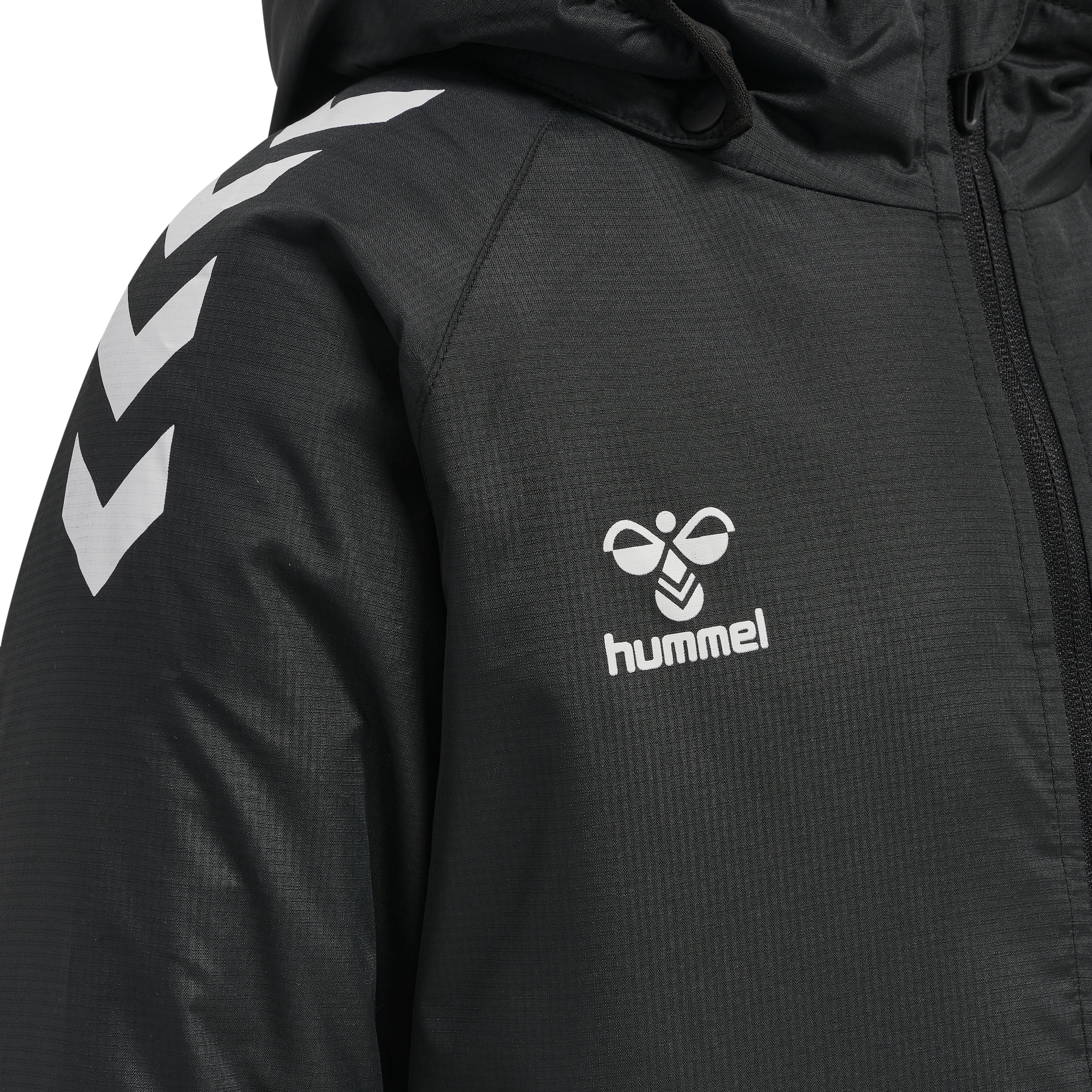 hummel Stadionjacke, mit Kapuze, Für Kinder