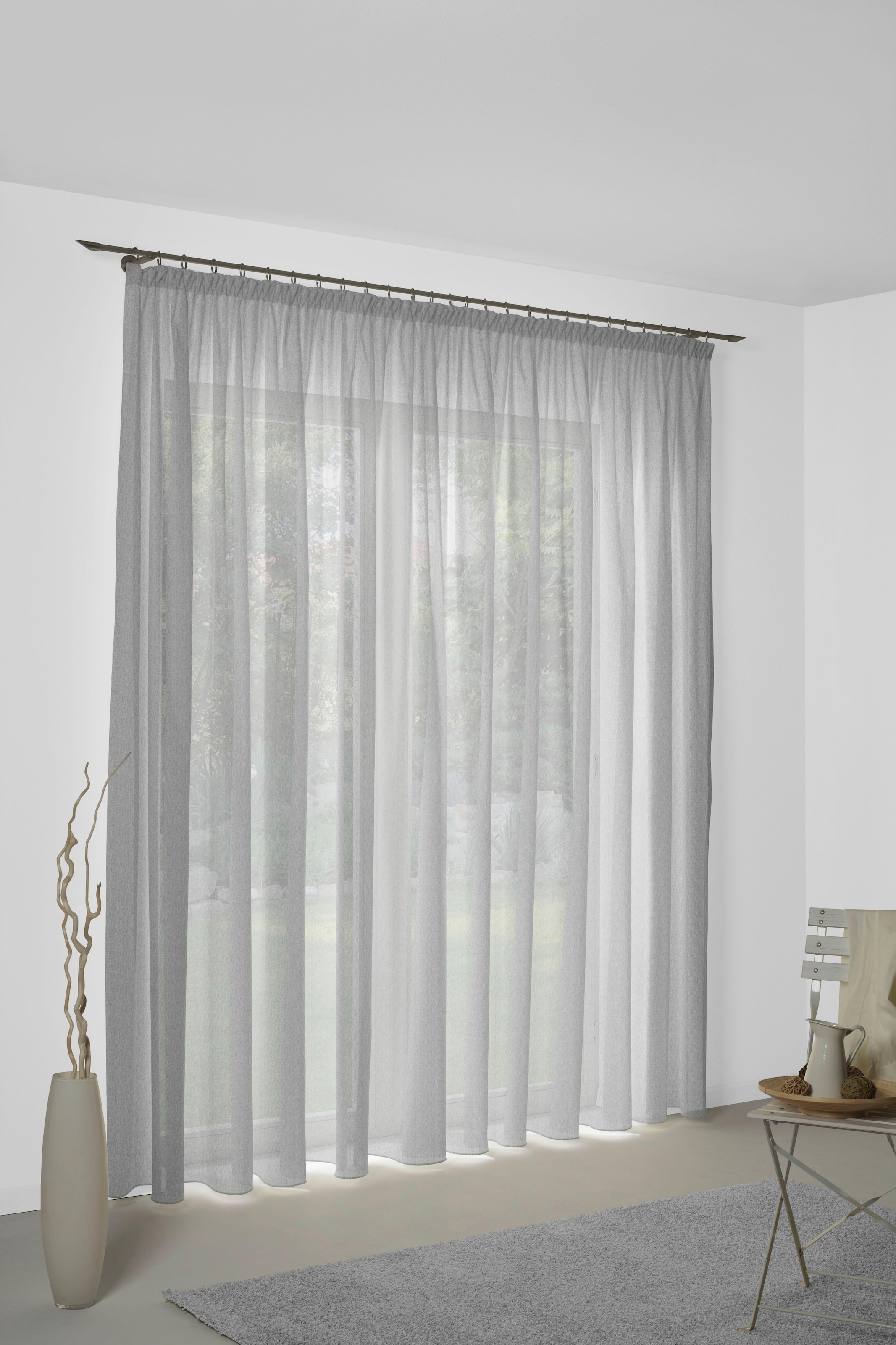 Wirth Vorhang "Sunday" Kräuselband 1 Stk. tlg. nach Maß günstig online kaufen