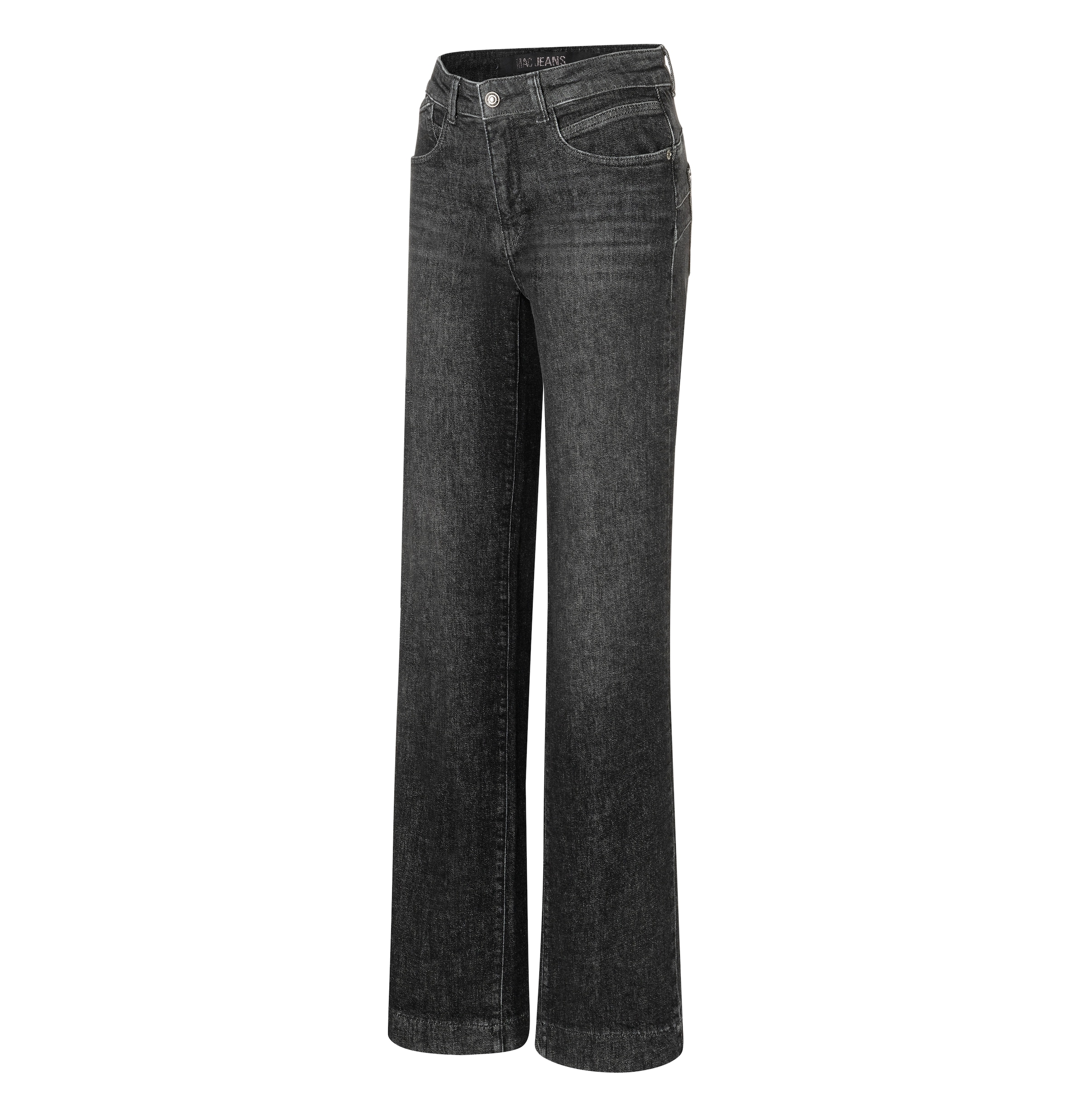 MAC Jerseyhose »Shirt-Hose Palazzo Cropped«