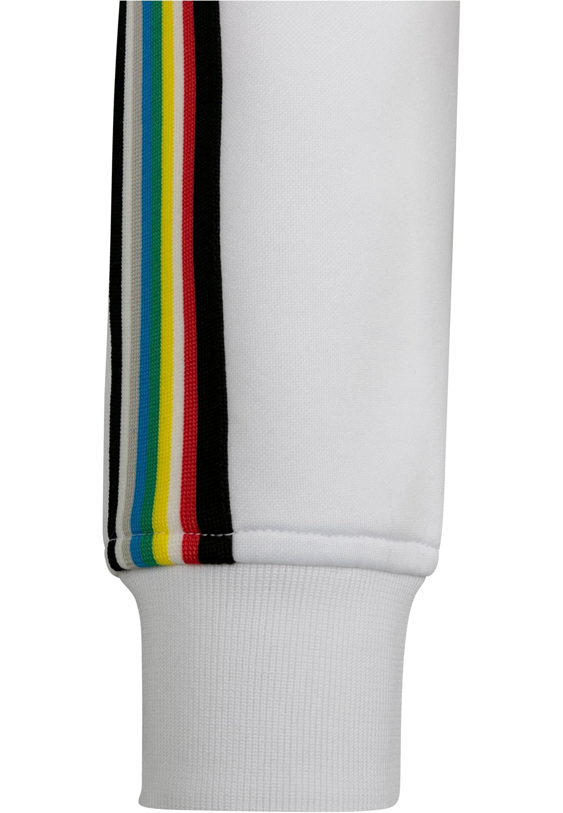 URBAN CLASSICS Sweatshirt »Urban Classics Damen Ladies Multicolor Taped Sleeve Crewneck«, (1 tlg.)