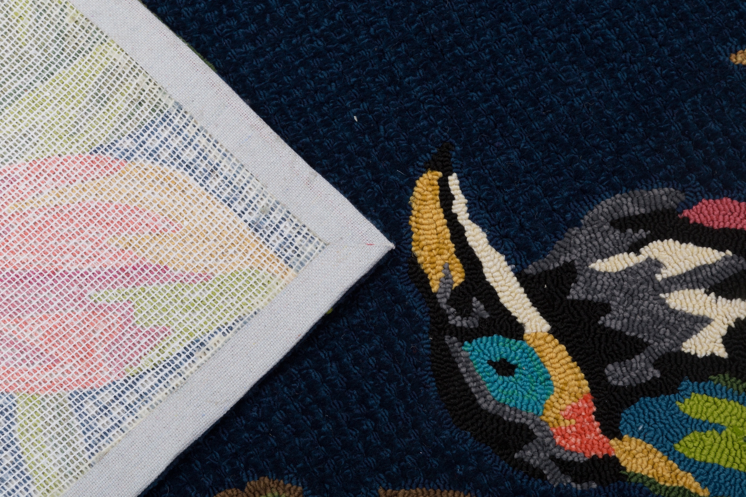 Gino Falcone Teppich »Rosetta 020 Flamingos«, rechteckig, 15 mm Höhe, besonders weich durch Microfaser, In- und Outdoor geeignet, Wohnzimmer