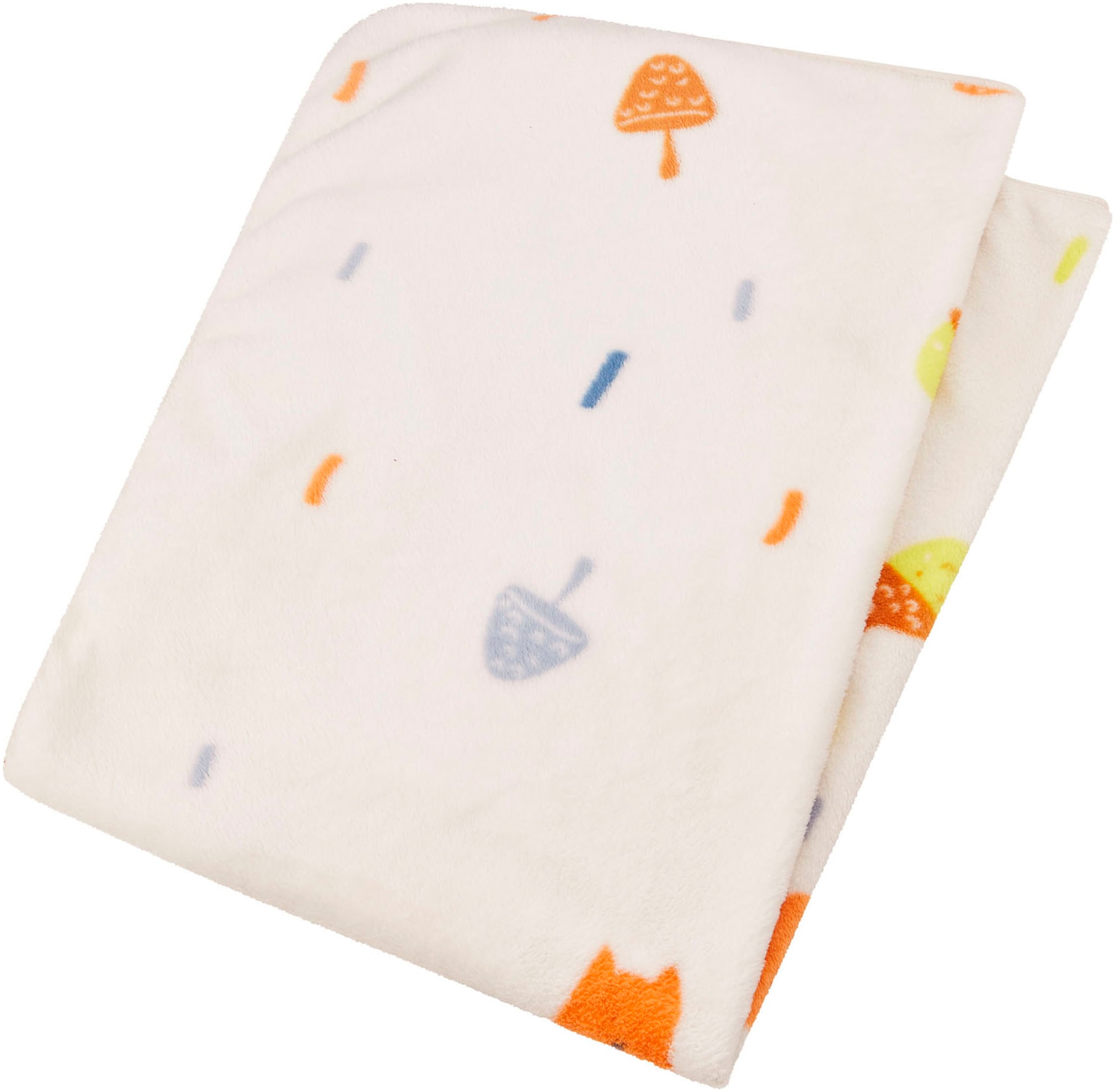 Babydecke STERNTALER, B:75cm L:100cmlichtgrau, Polyester, Wohndecken, "Fuchs Filou Plüsch"