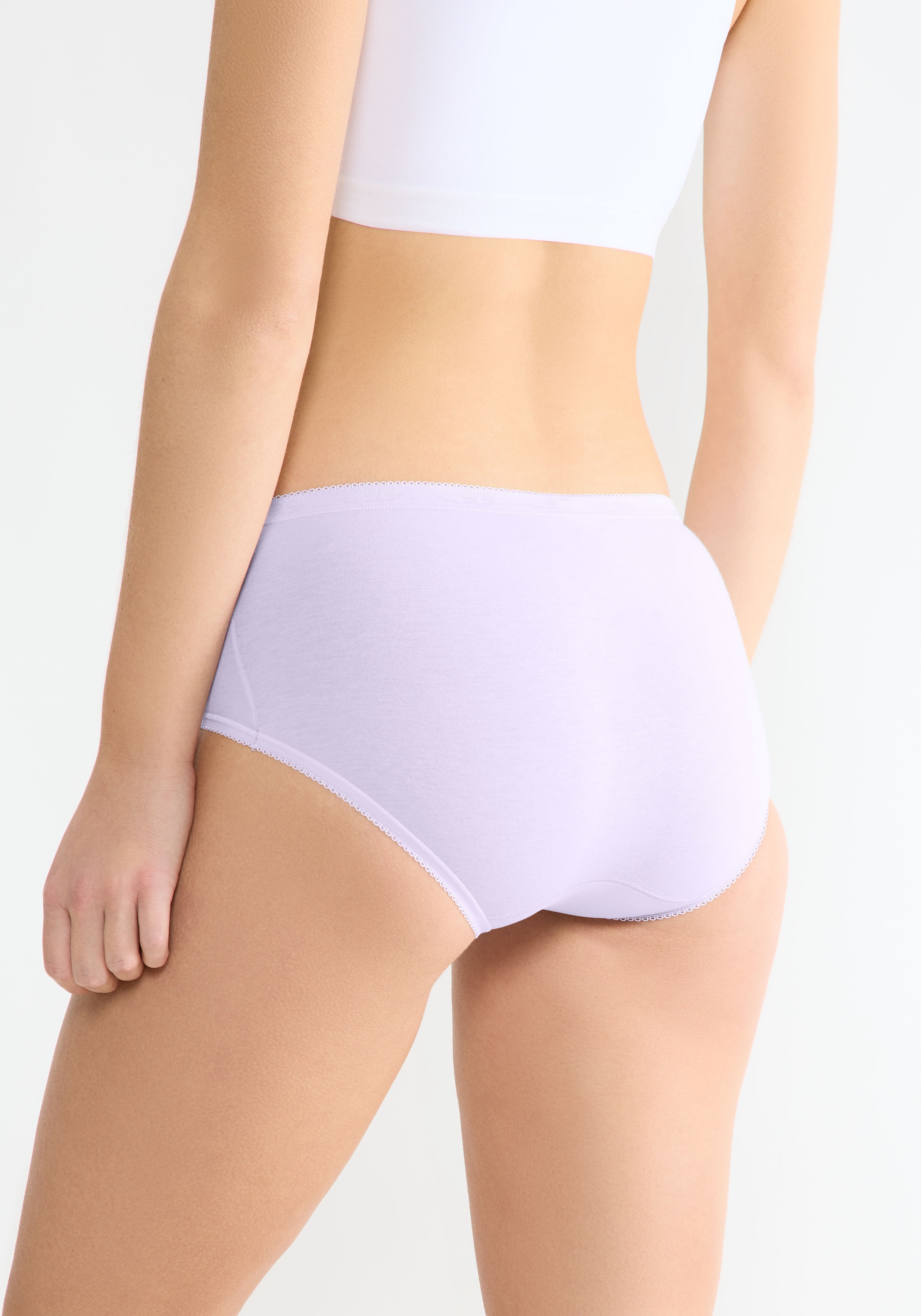 Thumbnail - sloggi Midislip "Basic+" 4er Pack, weiche Nähte, bequem, feminin
