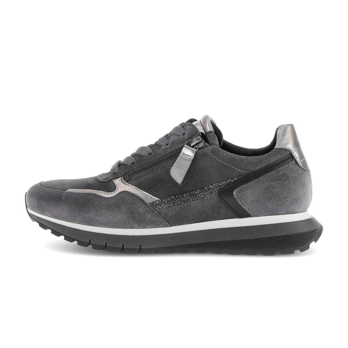 Gabor Sneaker "Sneaker low Materialmix Leder" günstig online kaufen