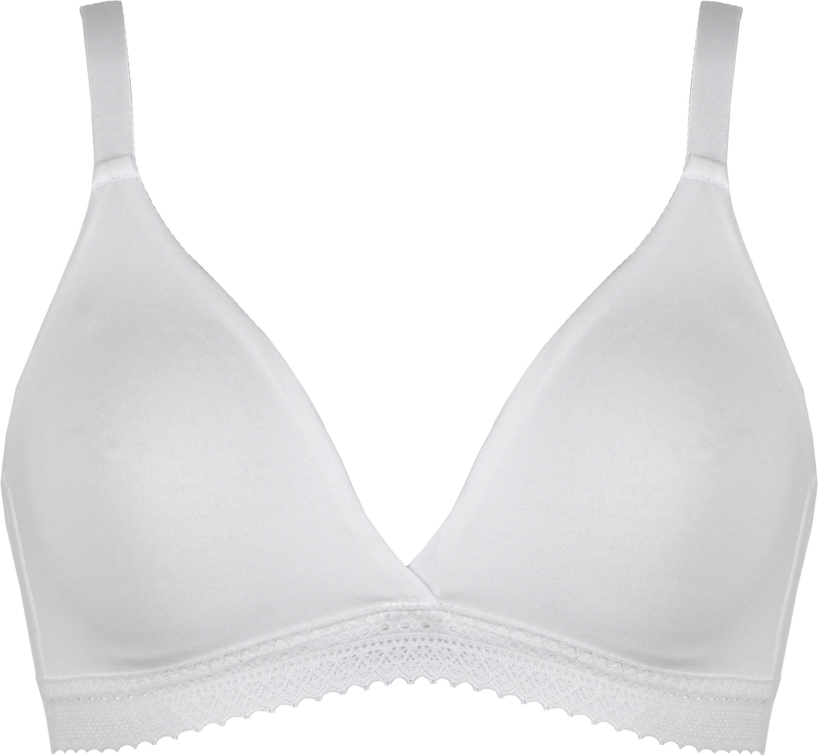 Thumbnail - Naturana Soft-BH, feminin, basic, bequem, verstellbare Träger, ohne Bügel, Baumwollmix