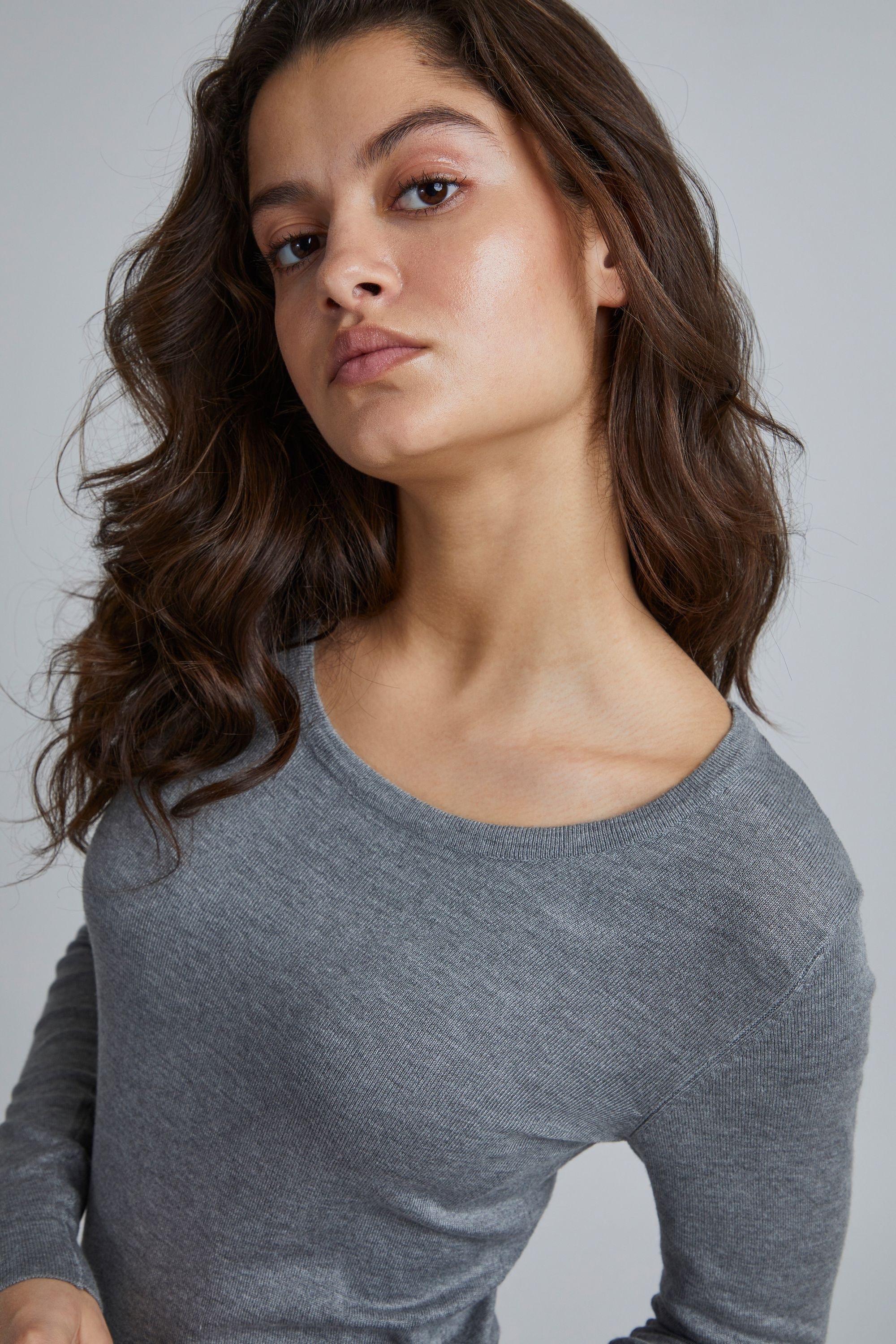 Ichi Strickpullover »Langarmshirt IHMafa«
