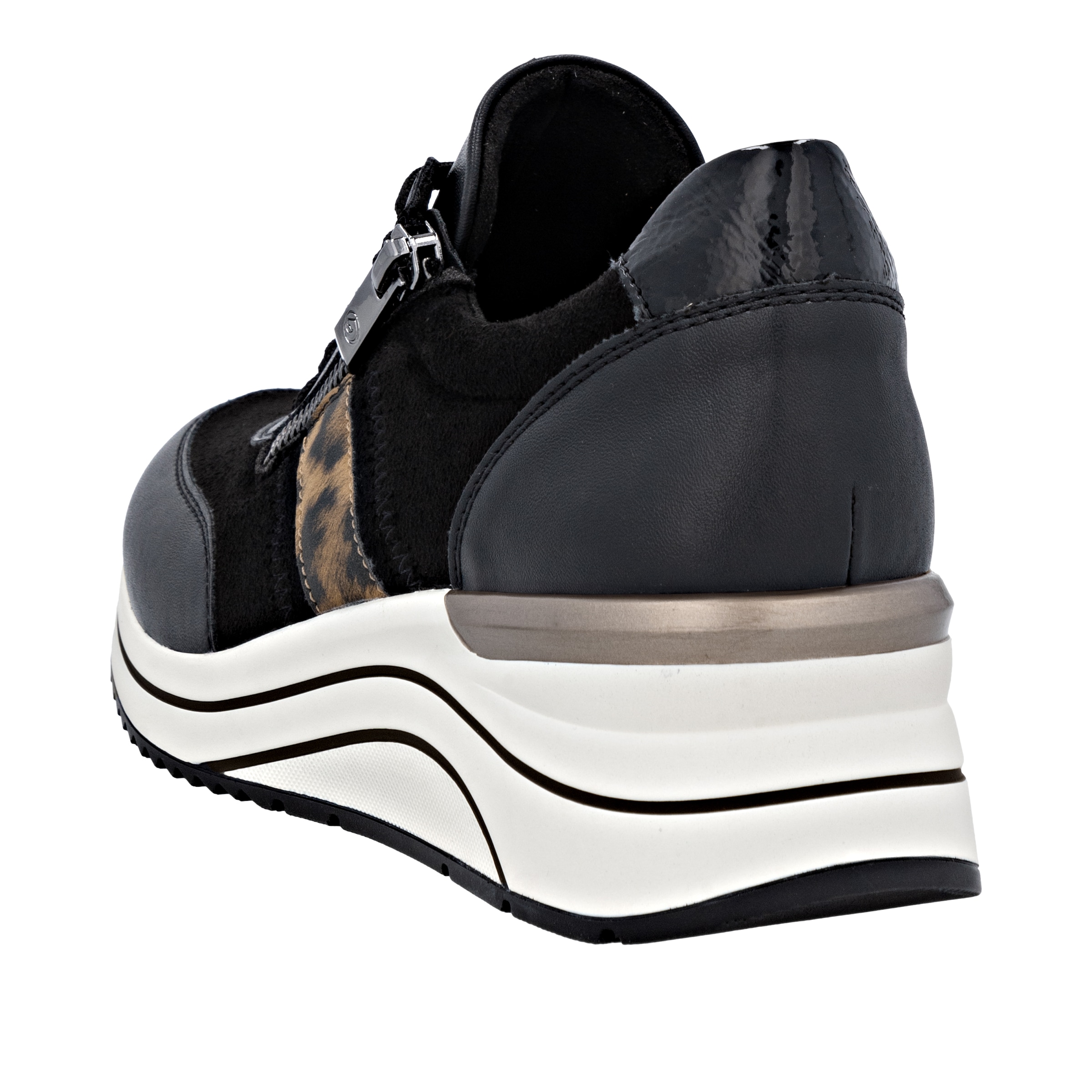 Remonte Keilsneaker, Schnürschuh, Halbschuh, Freizeitsneaker in veganer Verarbeitung