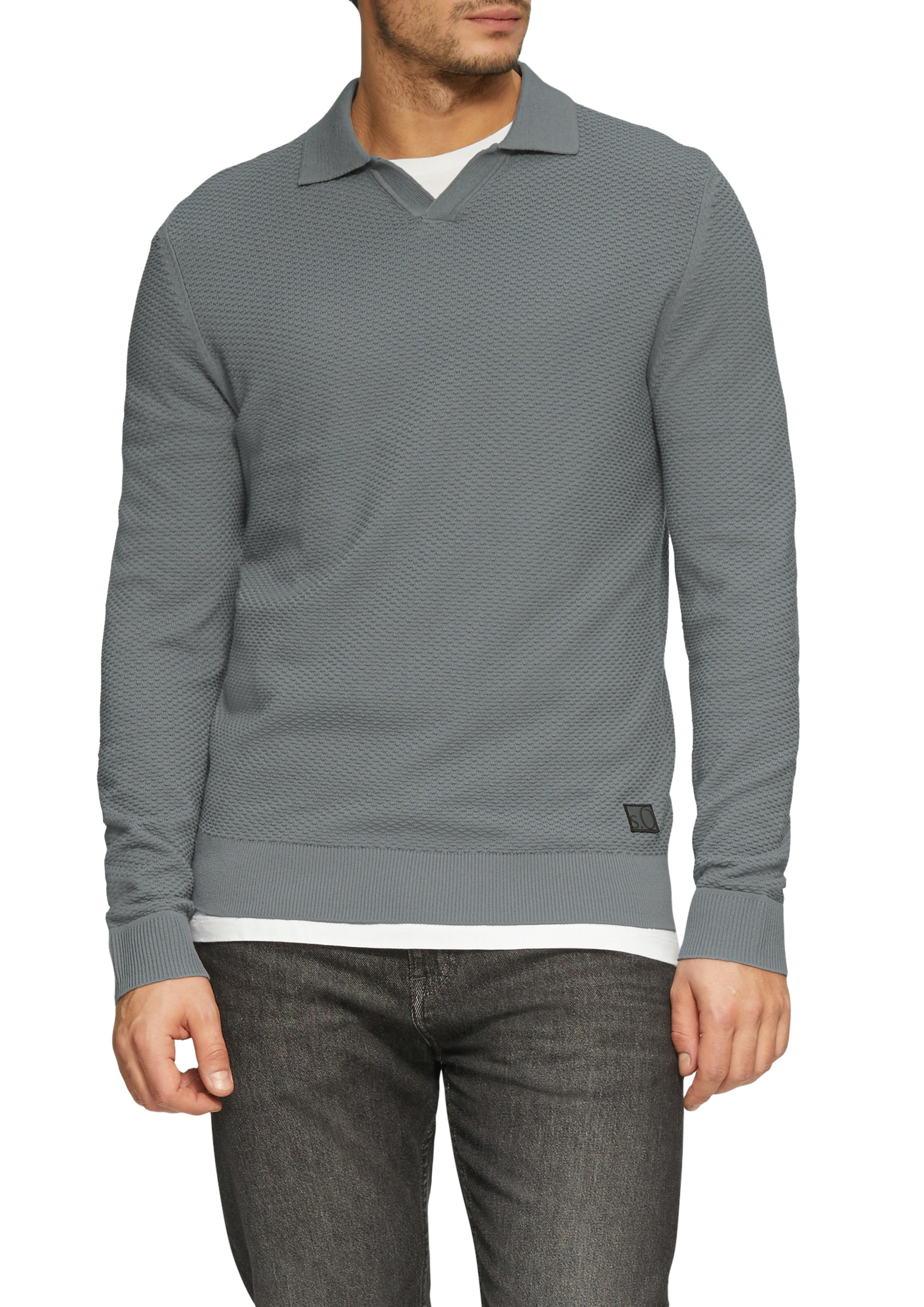 s.Oliver Strickpullover, mit Polokragen günstig online kaufen