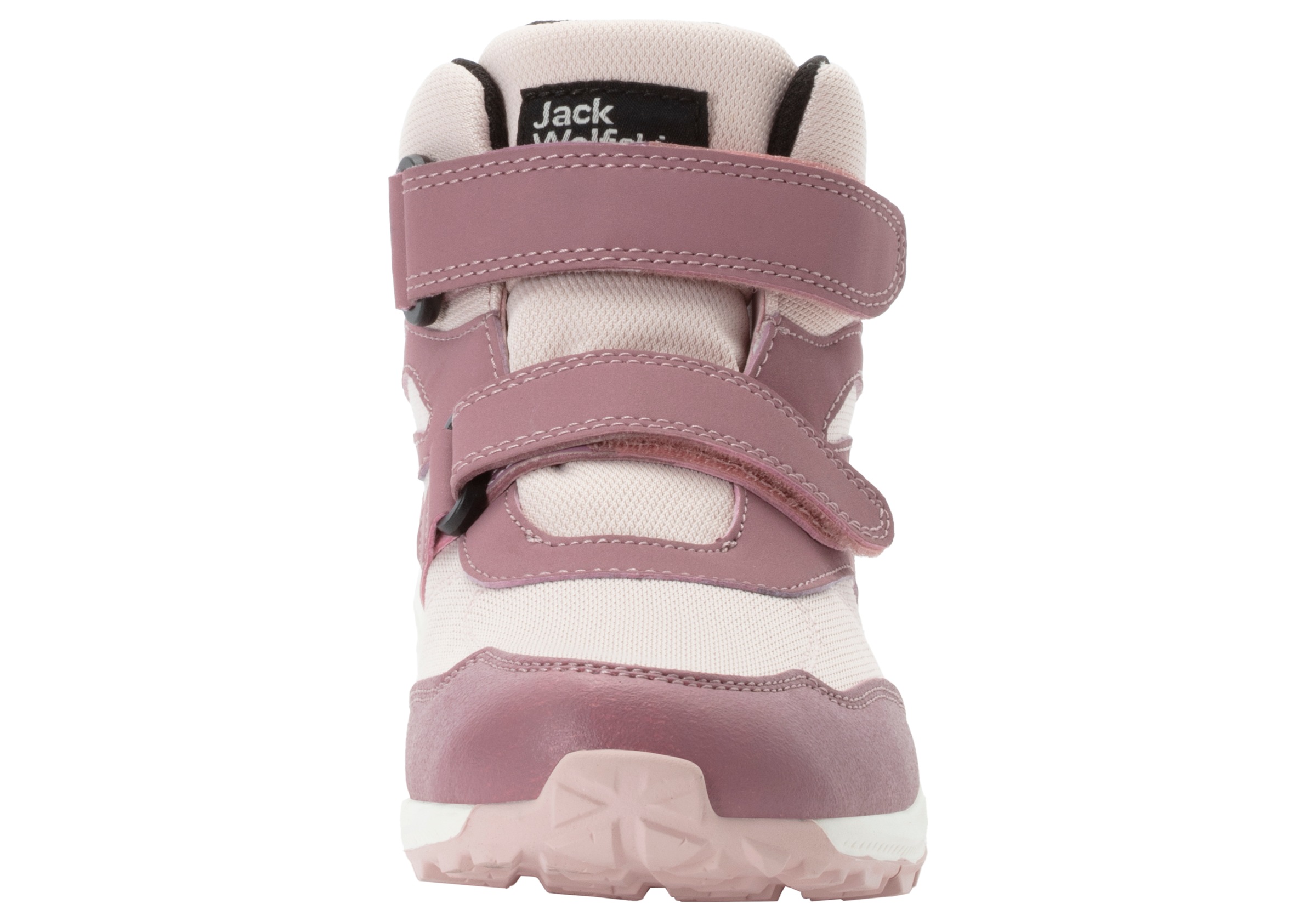 Jack Wolfskin Wanderschuh »WOODLAND TEXAPORE MID VC K«, wasserdicht mit Klettverschluss