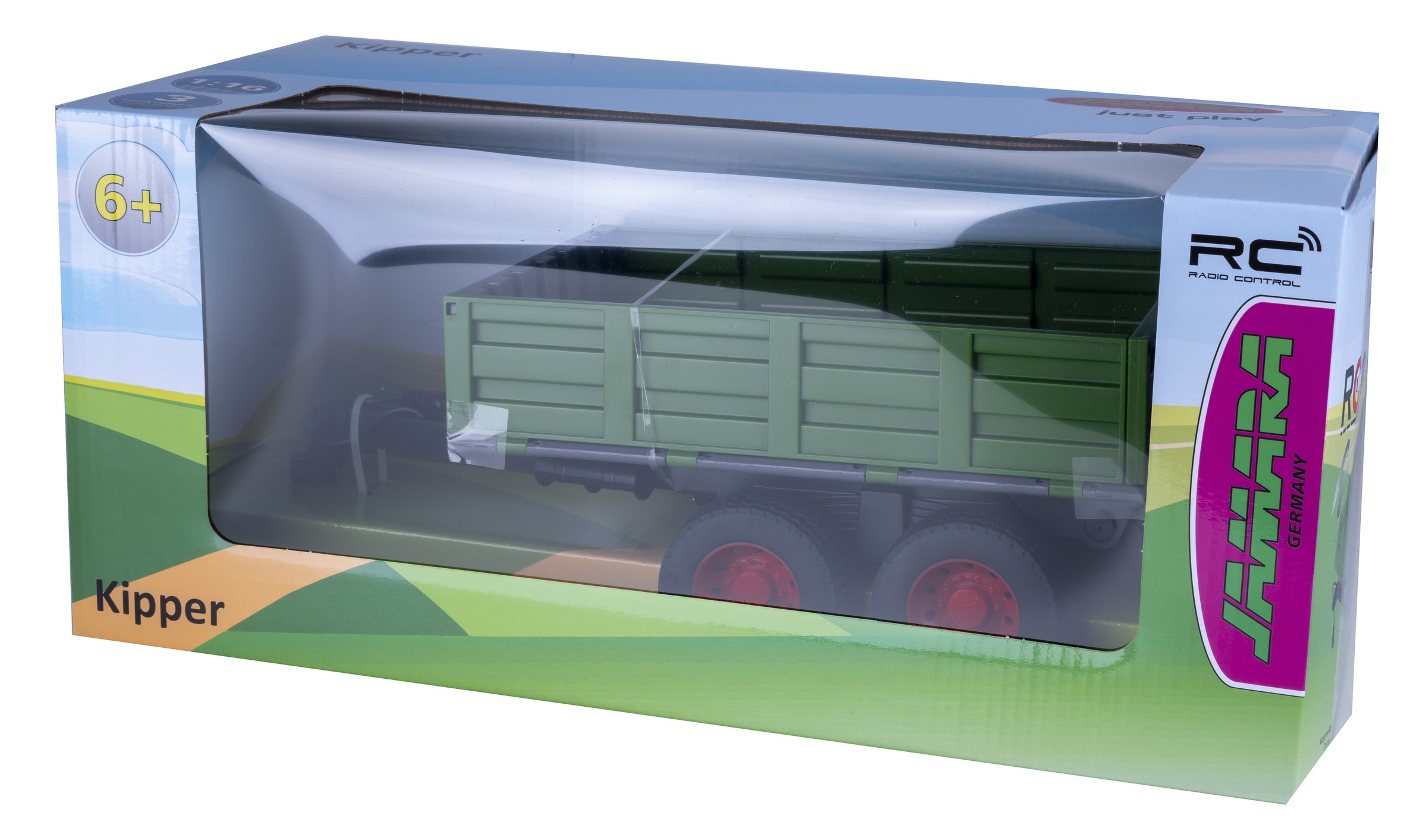 Jamara Spielzeug-Kipper »Kipper dunkelgrün für RC-Traktor«