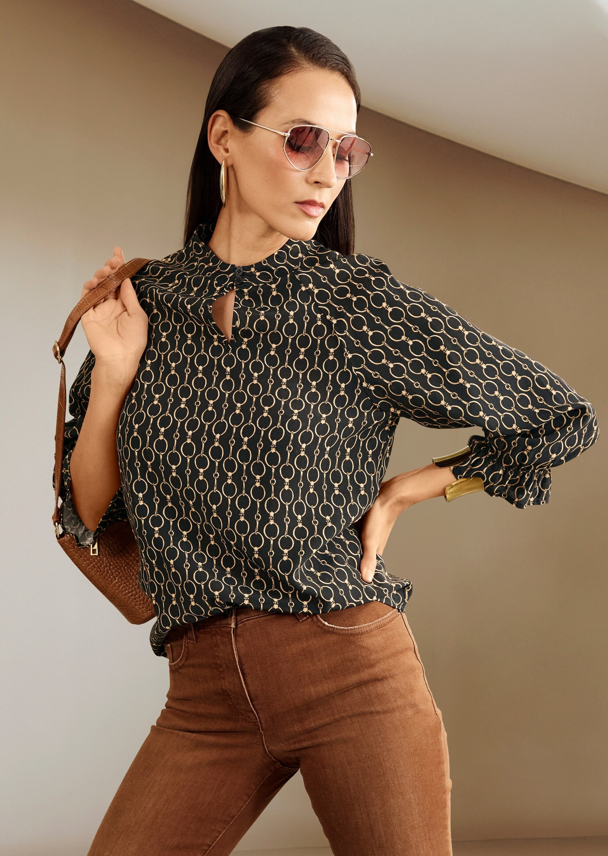MADELEINE Langarmbluse »Bluse Bluse«