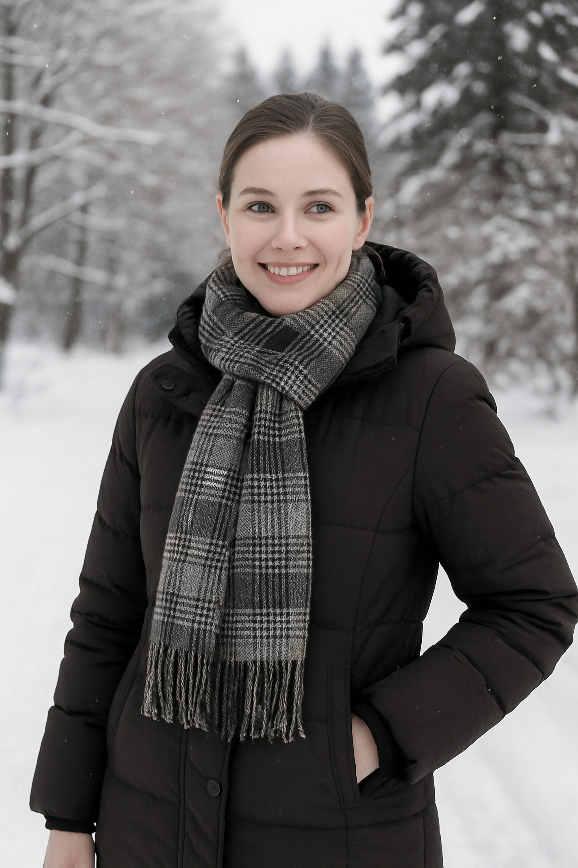 COLLEZIONE ALESSANDRO Wollschal "Karolo" 1 Stk. tlg. Made in Italy, mit Kar günstig online kaufen