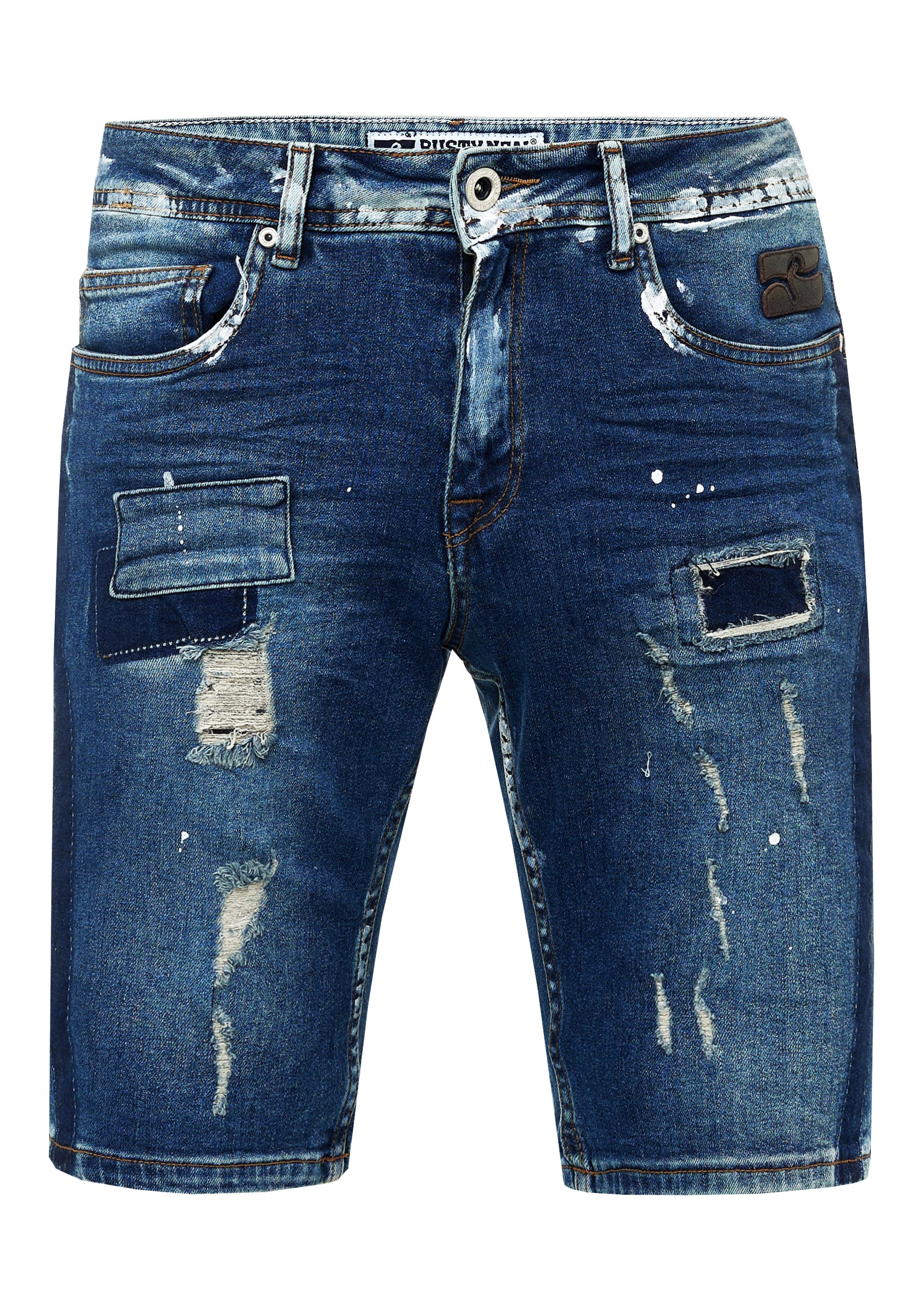 Rusty Neal Shorts »Navito«, mit coolen Used-Details
