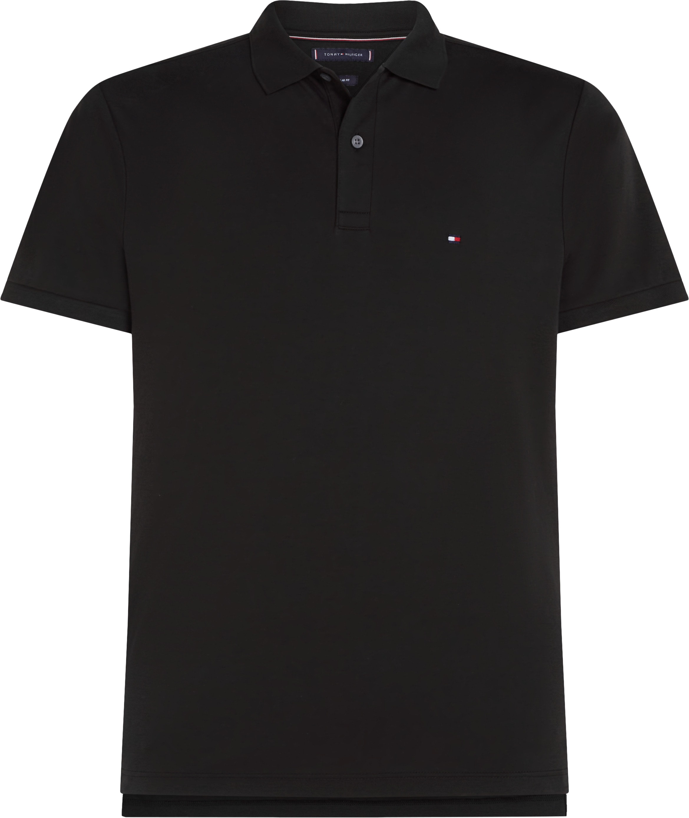 Tommy Hilfiger Big & Tall Poloshirt »BT-LIQUID COTTON ESSENTIAL POL-B«, in Großen Größen, Logostickerei