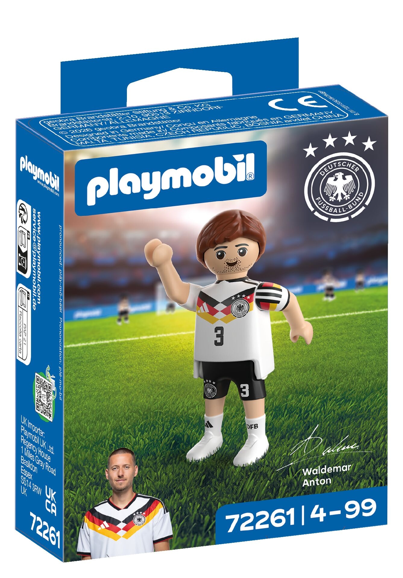 Playmobil® Konstruktions-Spielset »Waldemar Anton (72261), DFB« Made in Europe