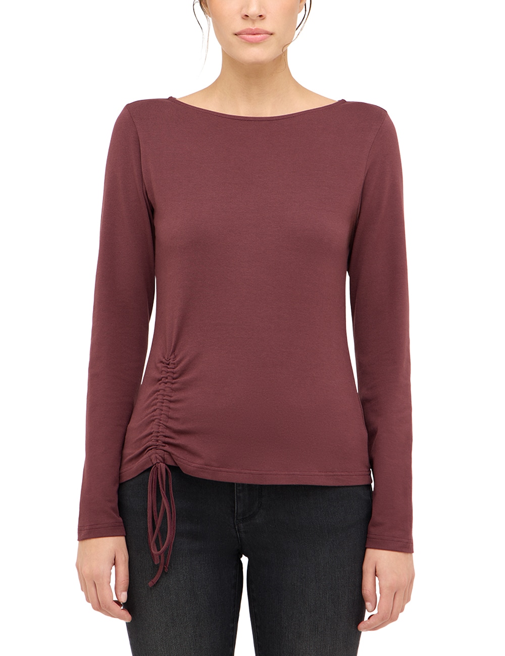 MUSTANG Langarmshirt "Damen Style Hayley" günstig online kaufen