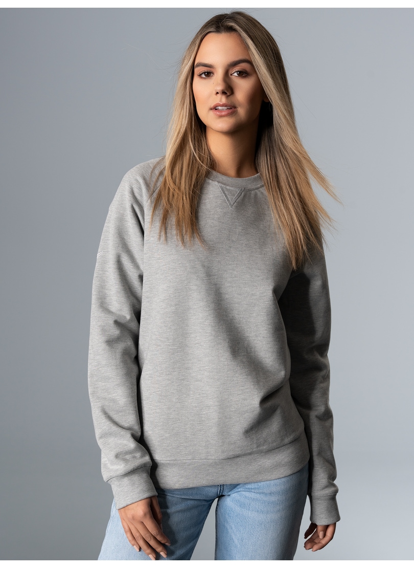 Sweatshirt »TRIGEMA Sweatshirt mit angerauter Innenseite«