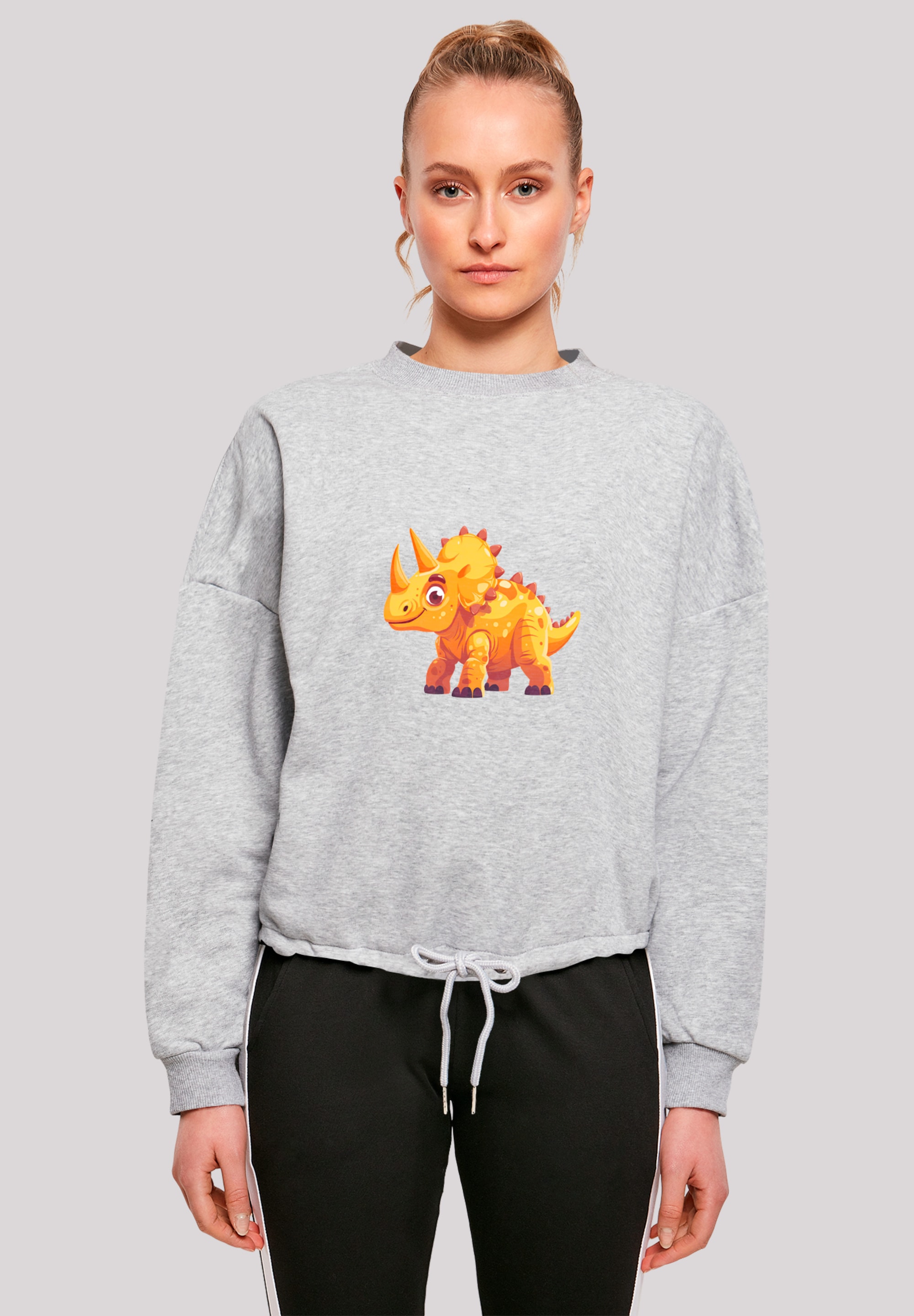 F4NT4STIC Sweatshirt "Süßer Triceratops Dinosaurier", Premium Qualität günstig online kaufen